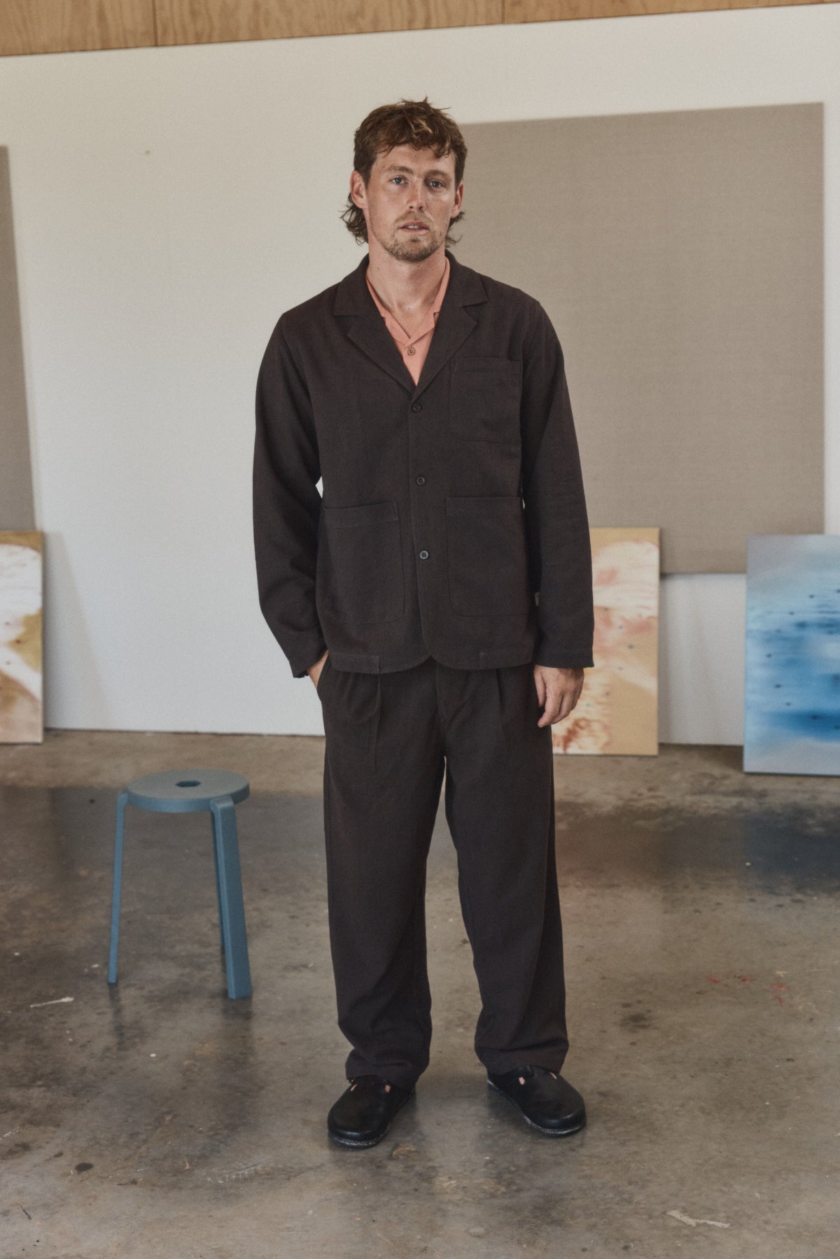 Repare Goods 024 Three Button Blazer