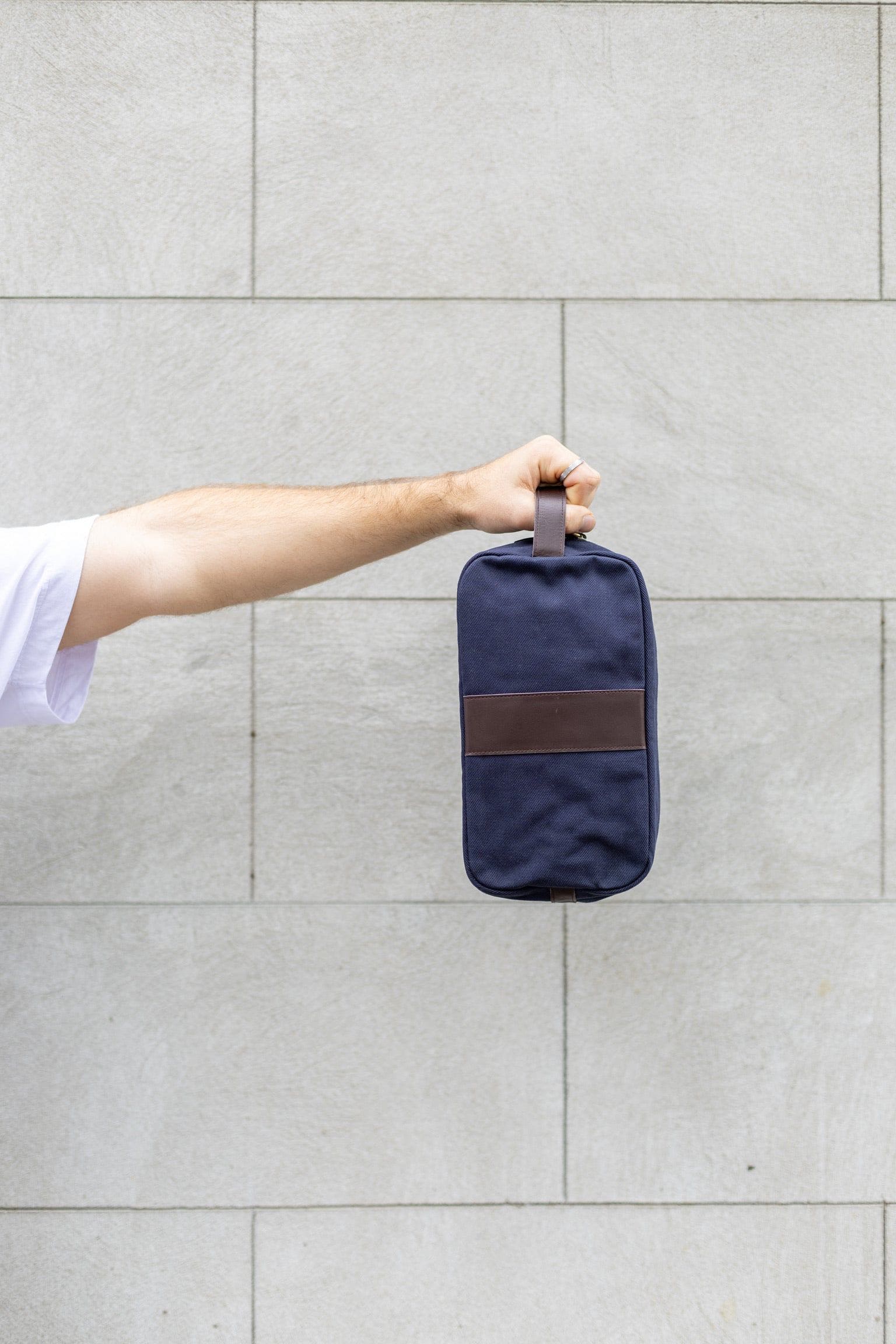 Hunter Cotton Canvas Toiletries Bag