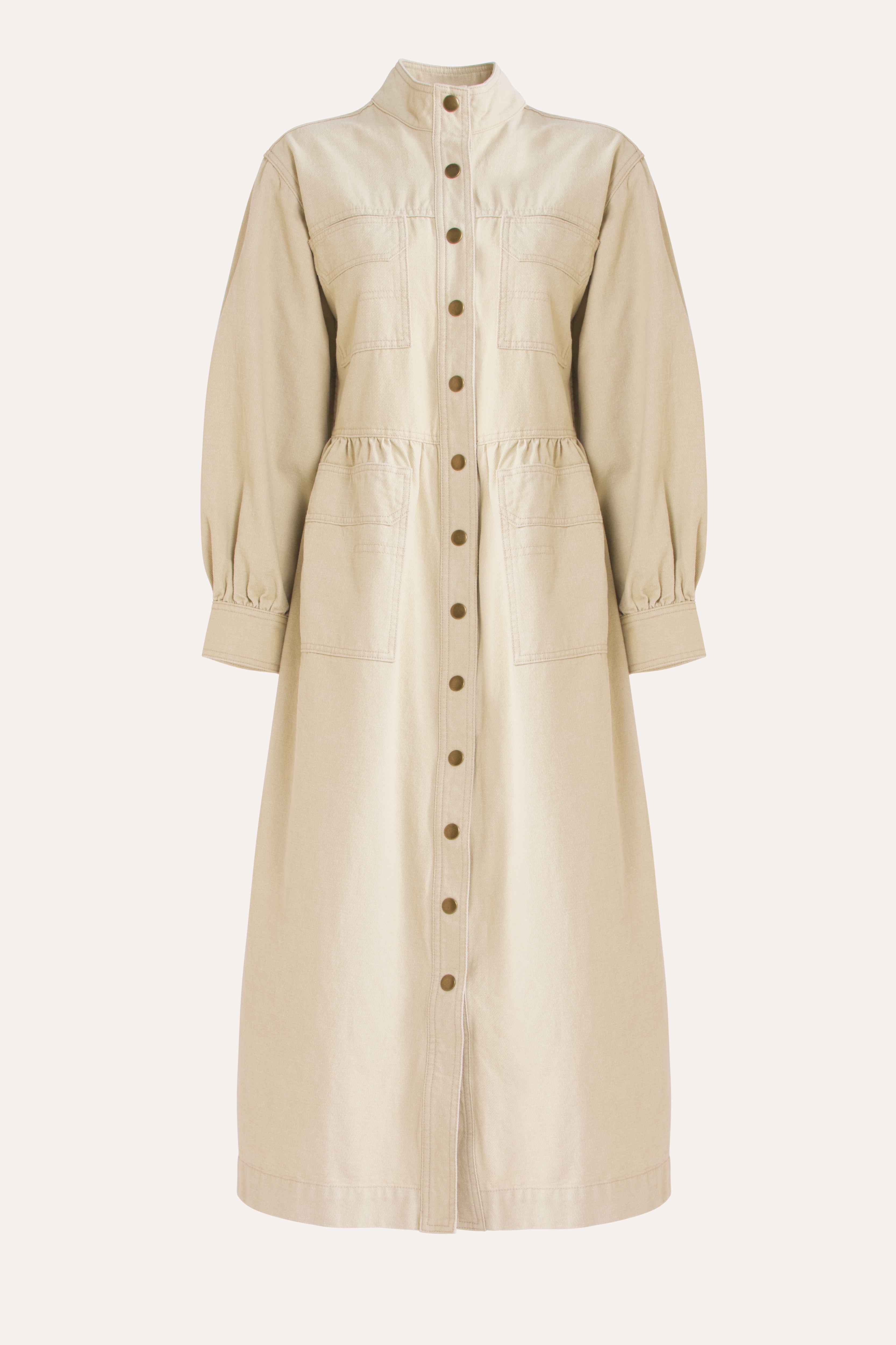 Melina Cotton Twill Dress