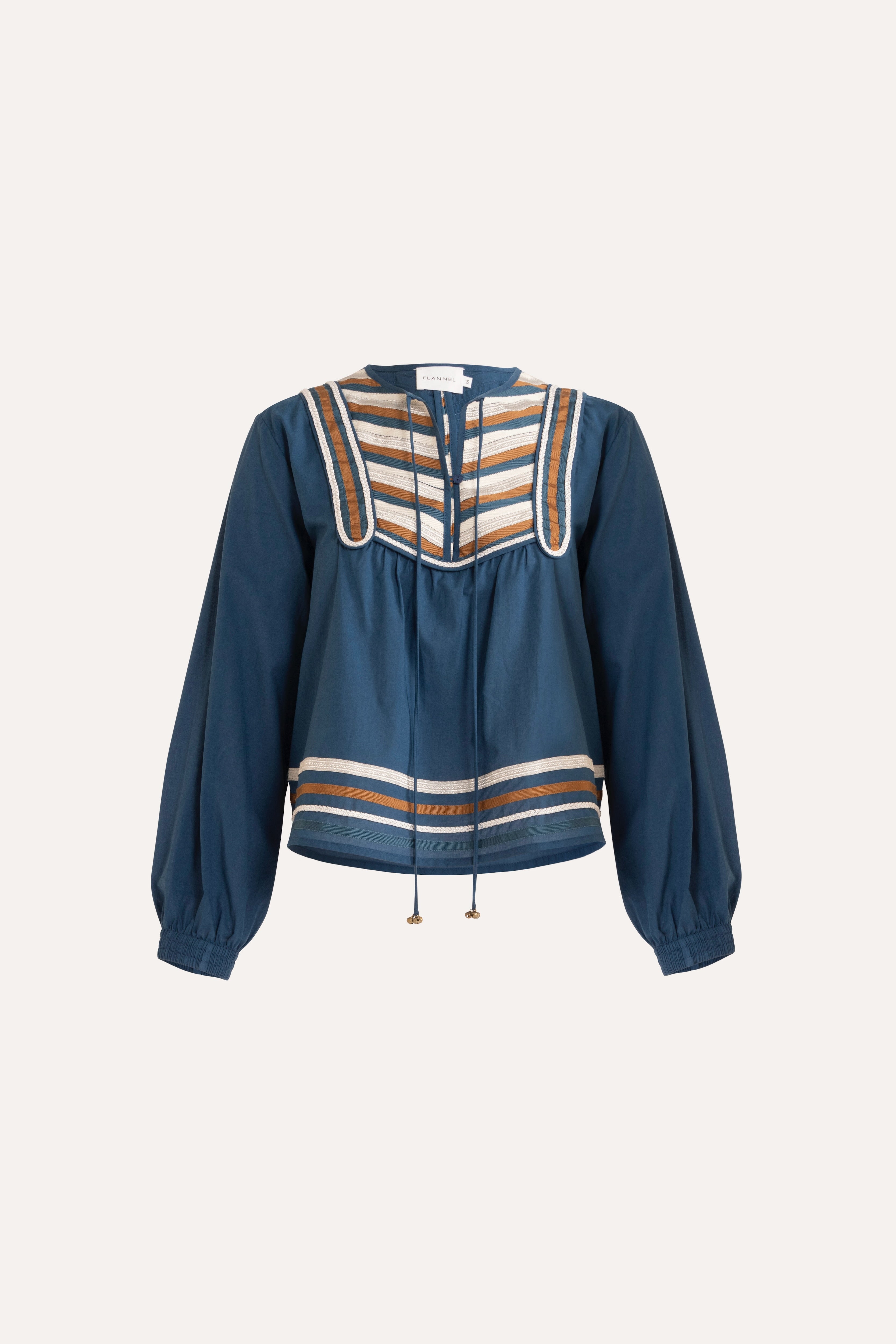Talitha Cotton Long Sleeve Top