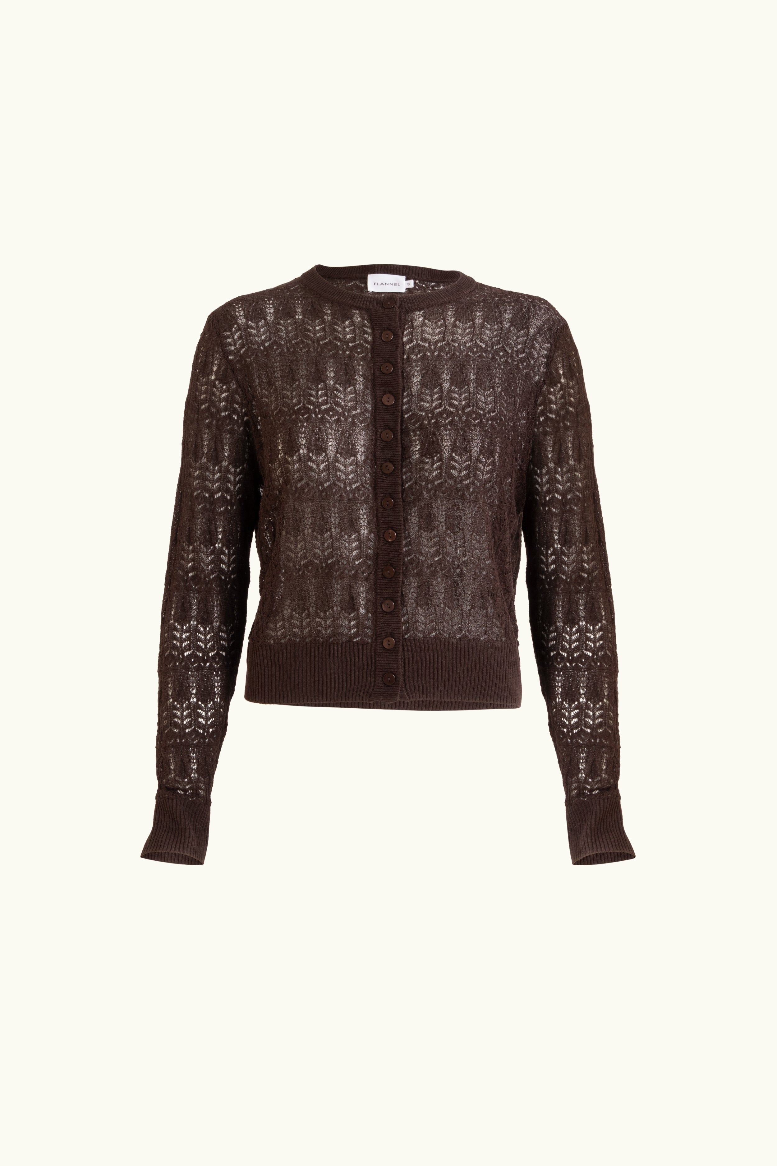 Bailey Pointelle Knit Cardigan