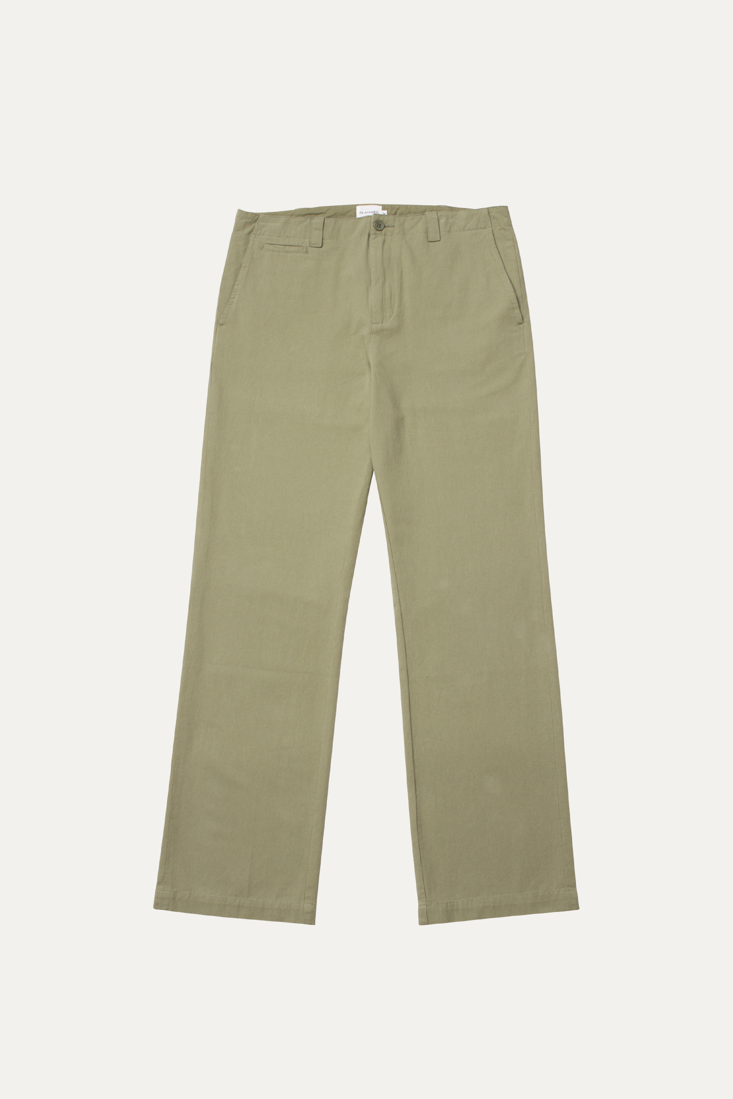 Eddie Straight Leg Cotton Twill Pant