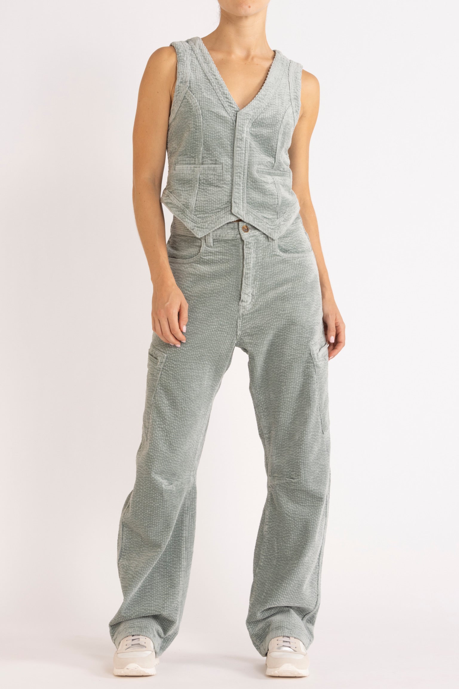 Dune Cotton Corduroy Vest