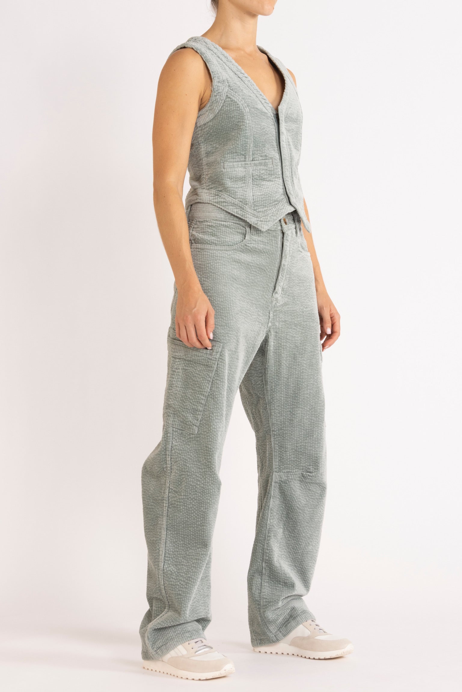 Dune Cotton Corduroy Vest