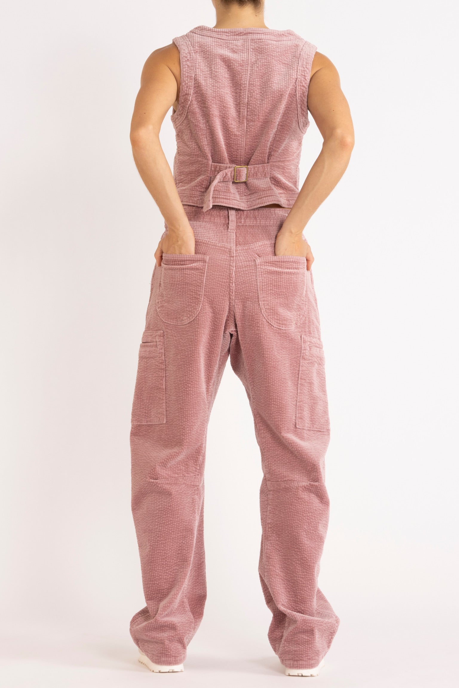 Dune Corduroy Bow Leg Pant