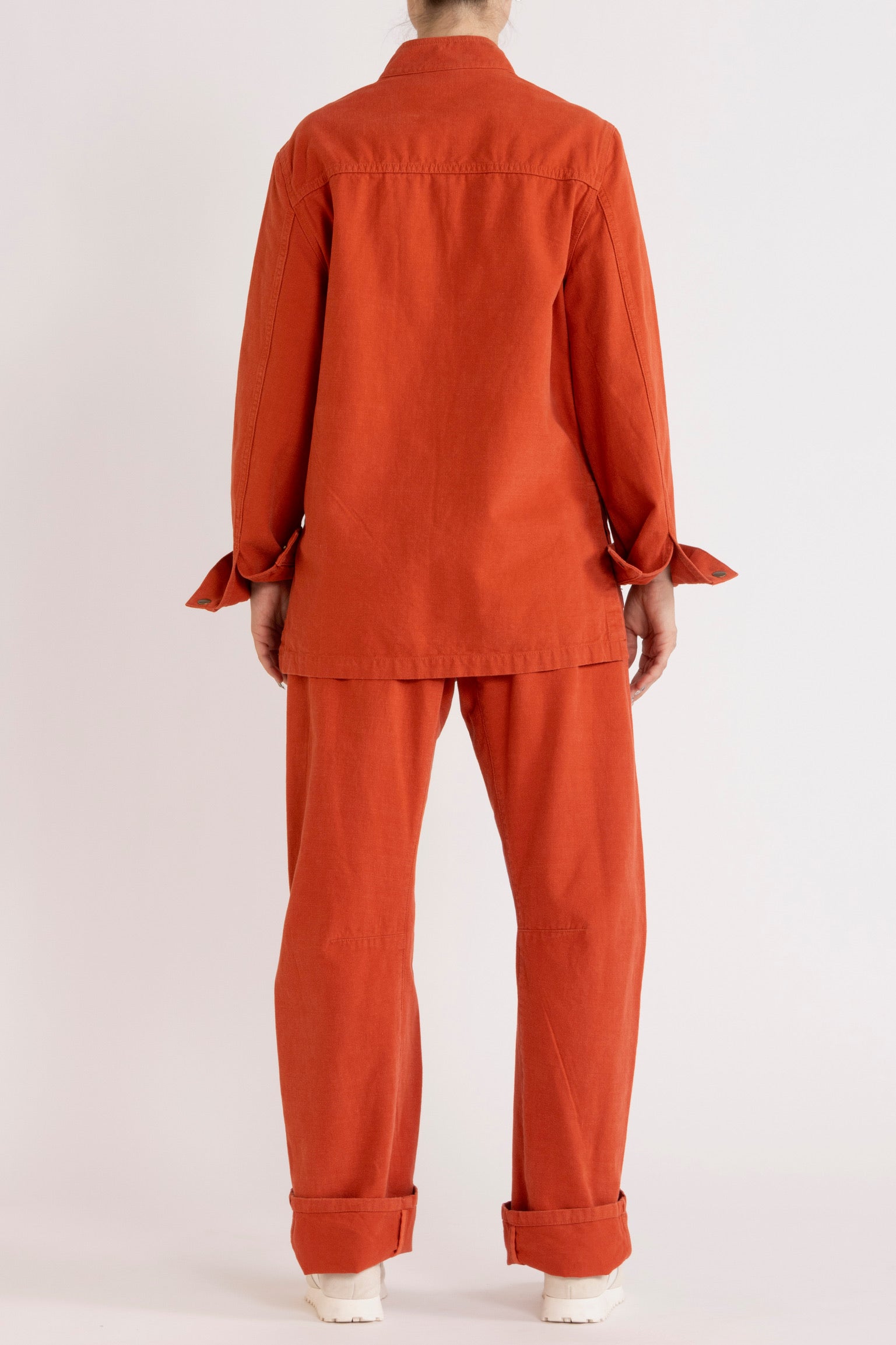 Bow-Leg Pant Paprika Back