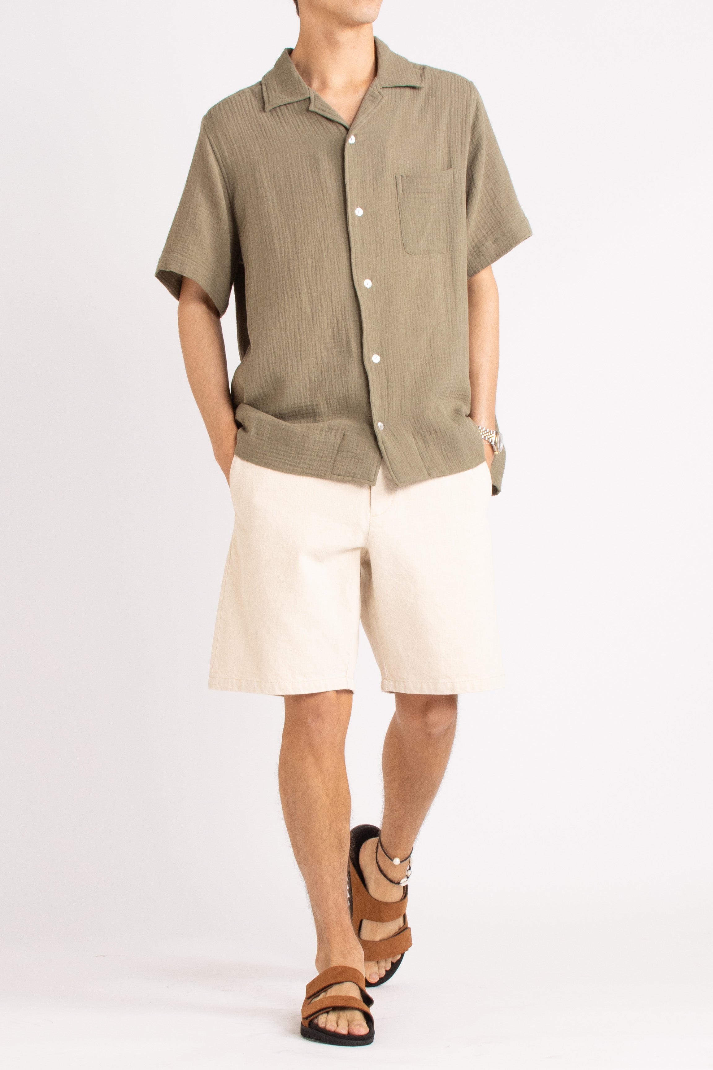 Nolan Textured Short Sleeve Shirt
