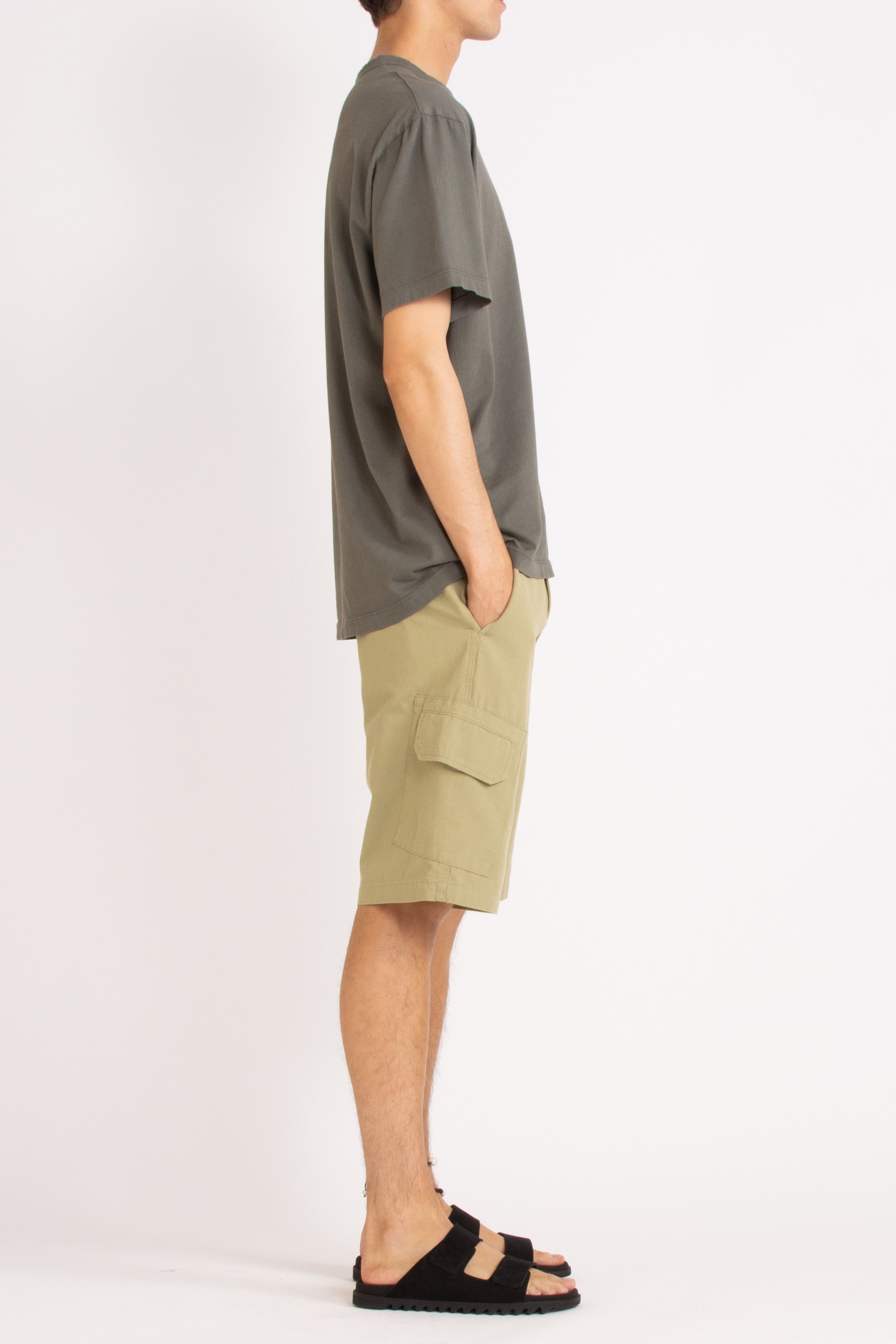 Eddie Relaxed Cotton Twill Short