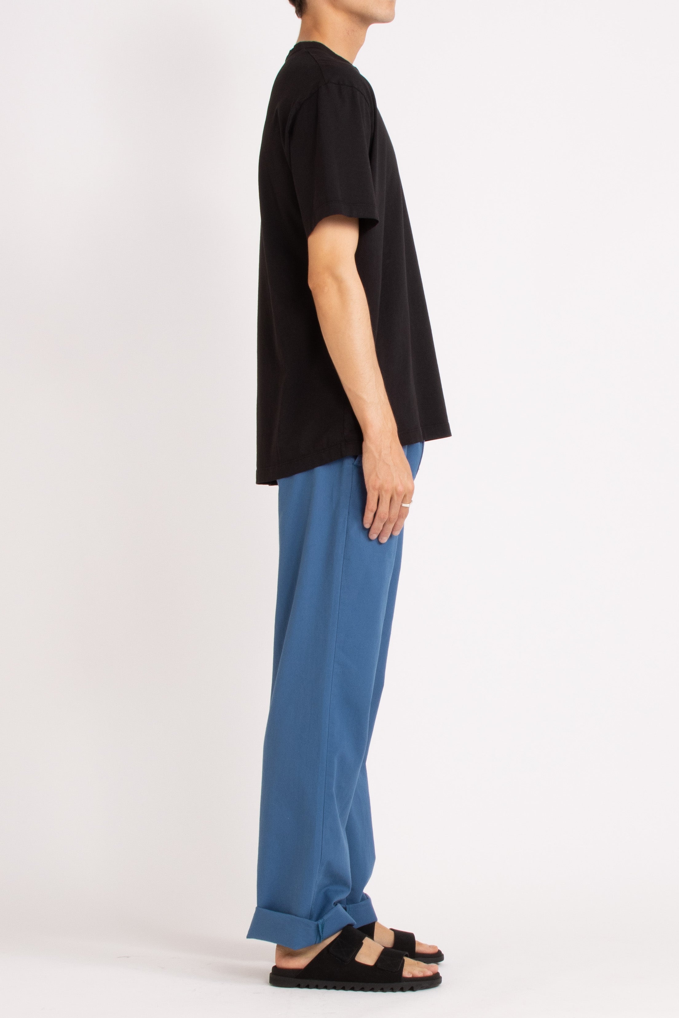 Eddie Straight Leg Cotton Twill Pant