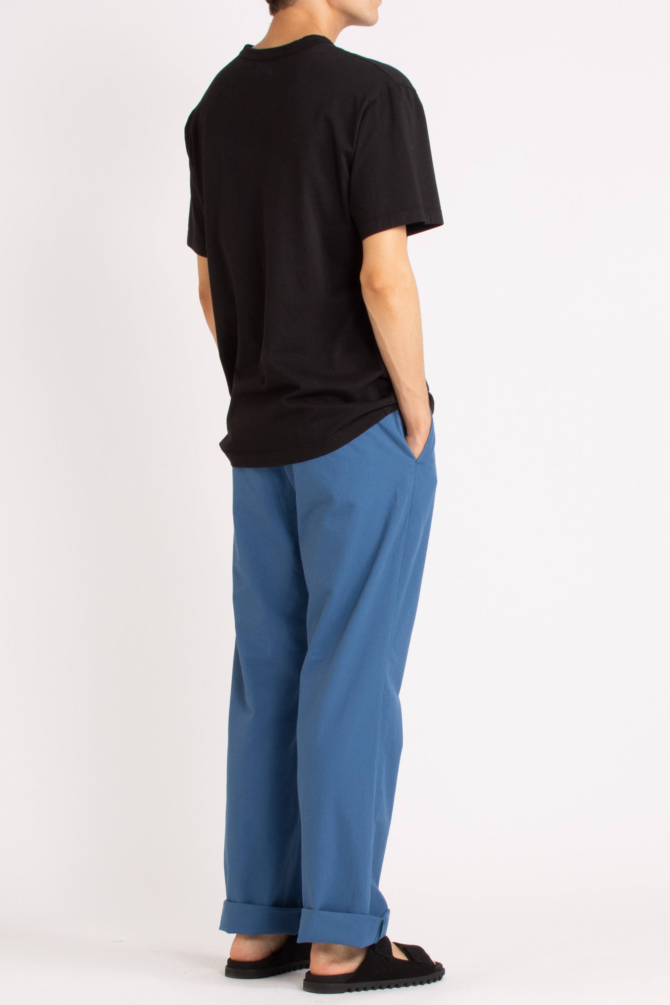 Eddie Straight Leg Cotton Twill Pant