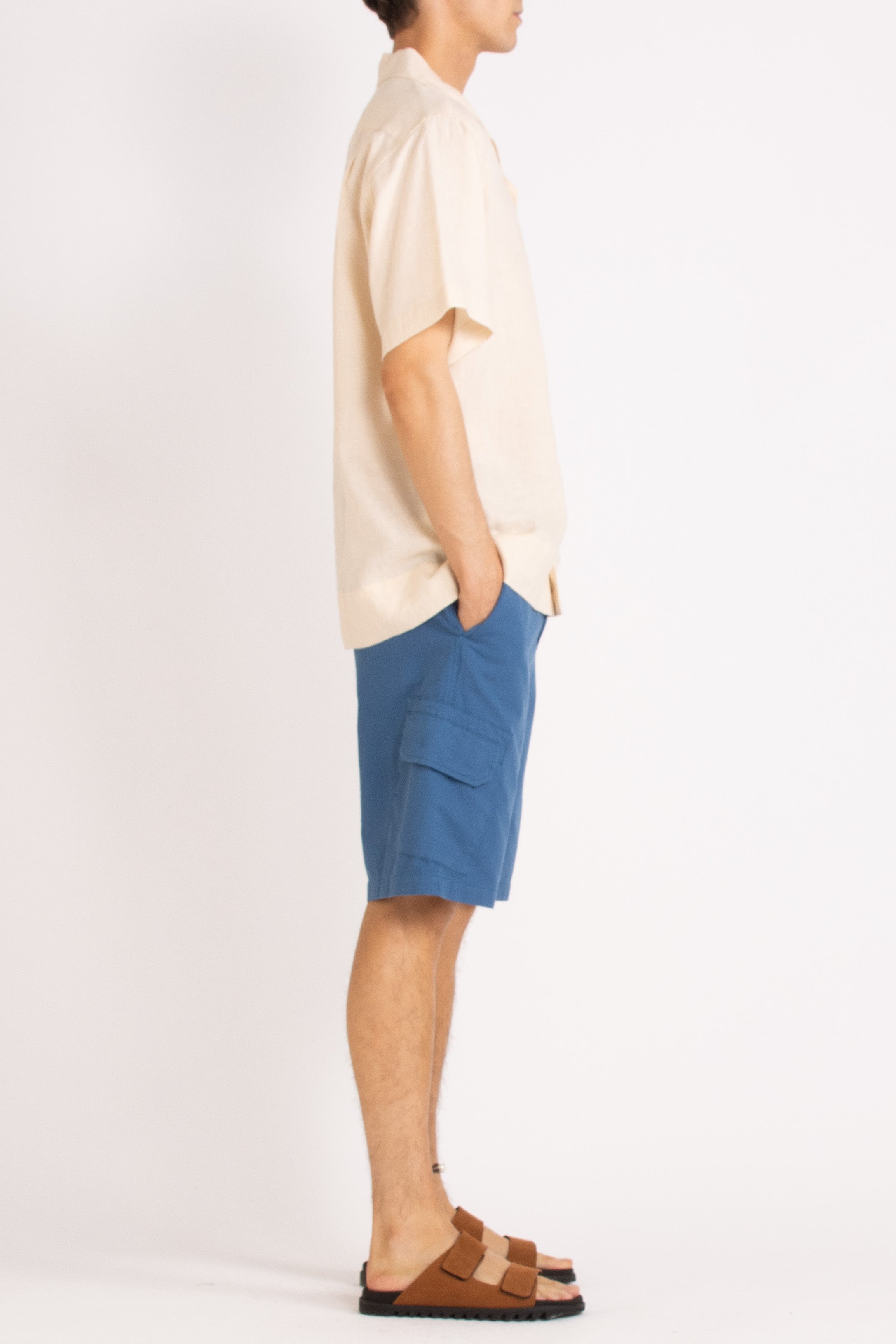 Eddie Relaxed Cotton Twill Short