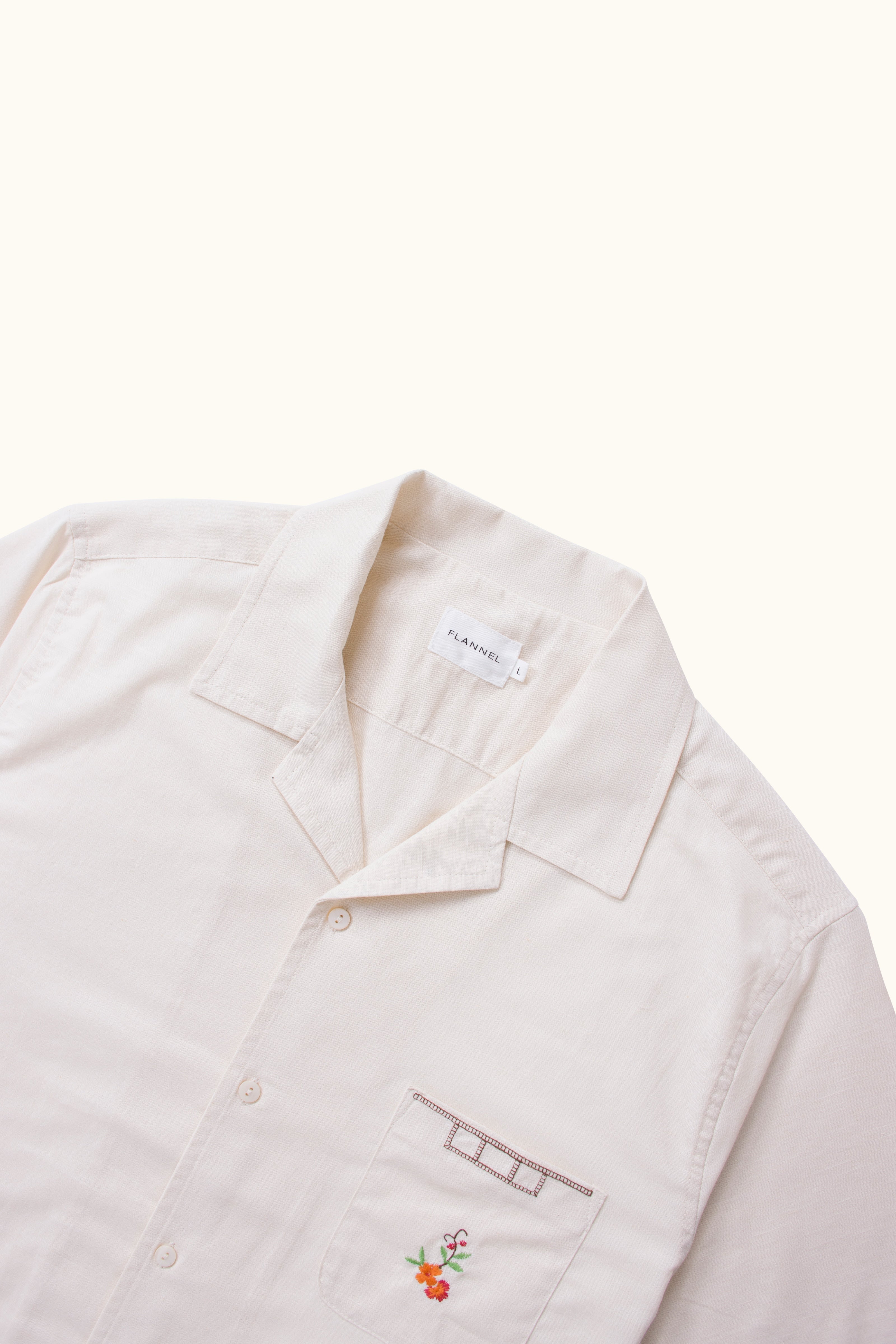 Emilio Embroidered Short Sleeve Shirt