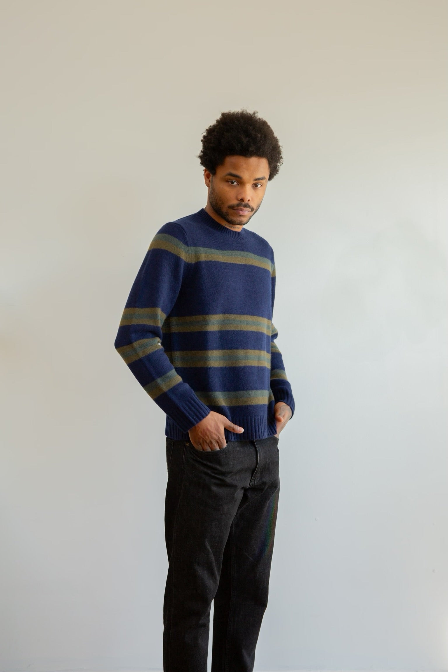 Alistair Cashmere Crew Sweater