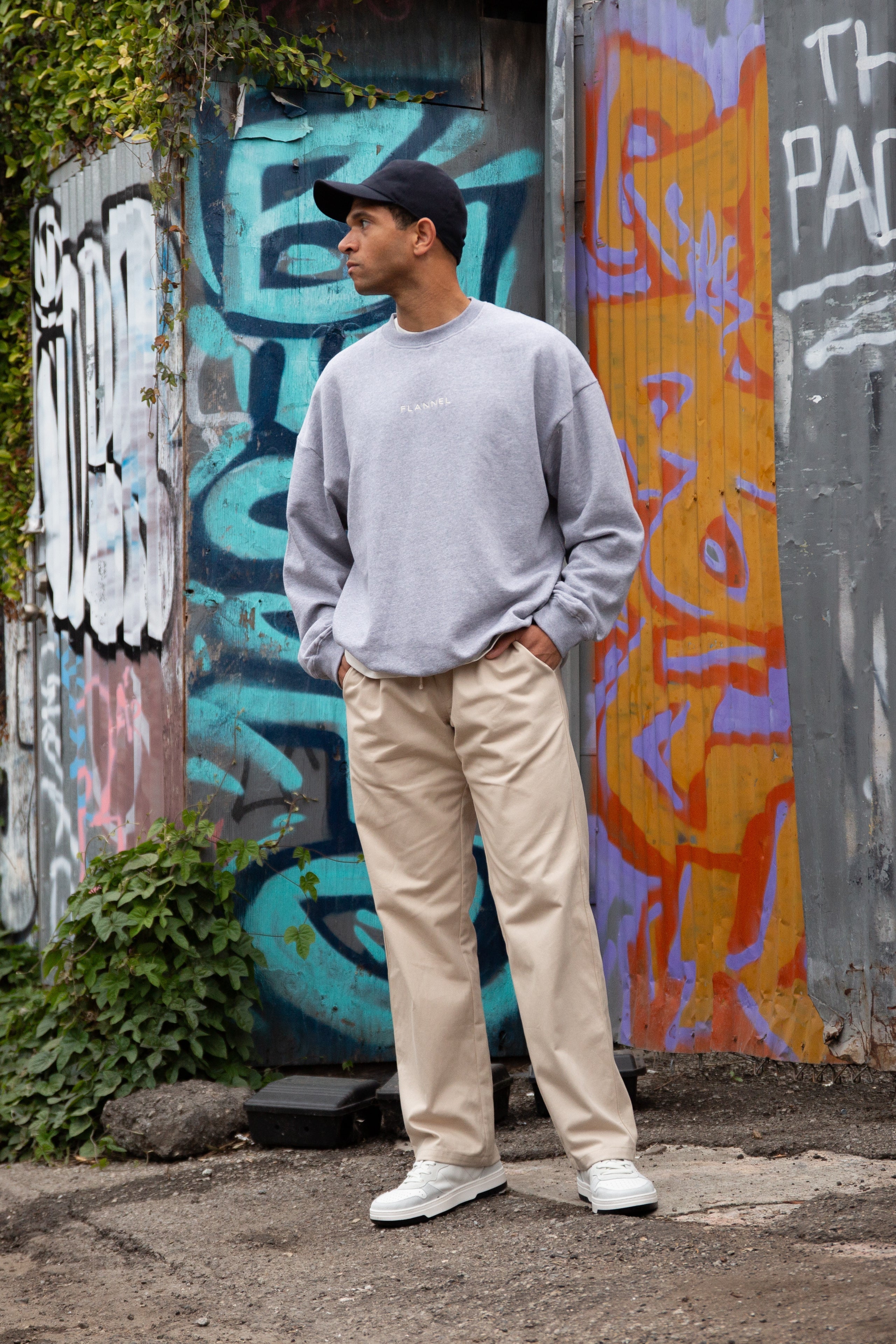 Leon Oversized Cotton Sweatshirt