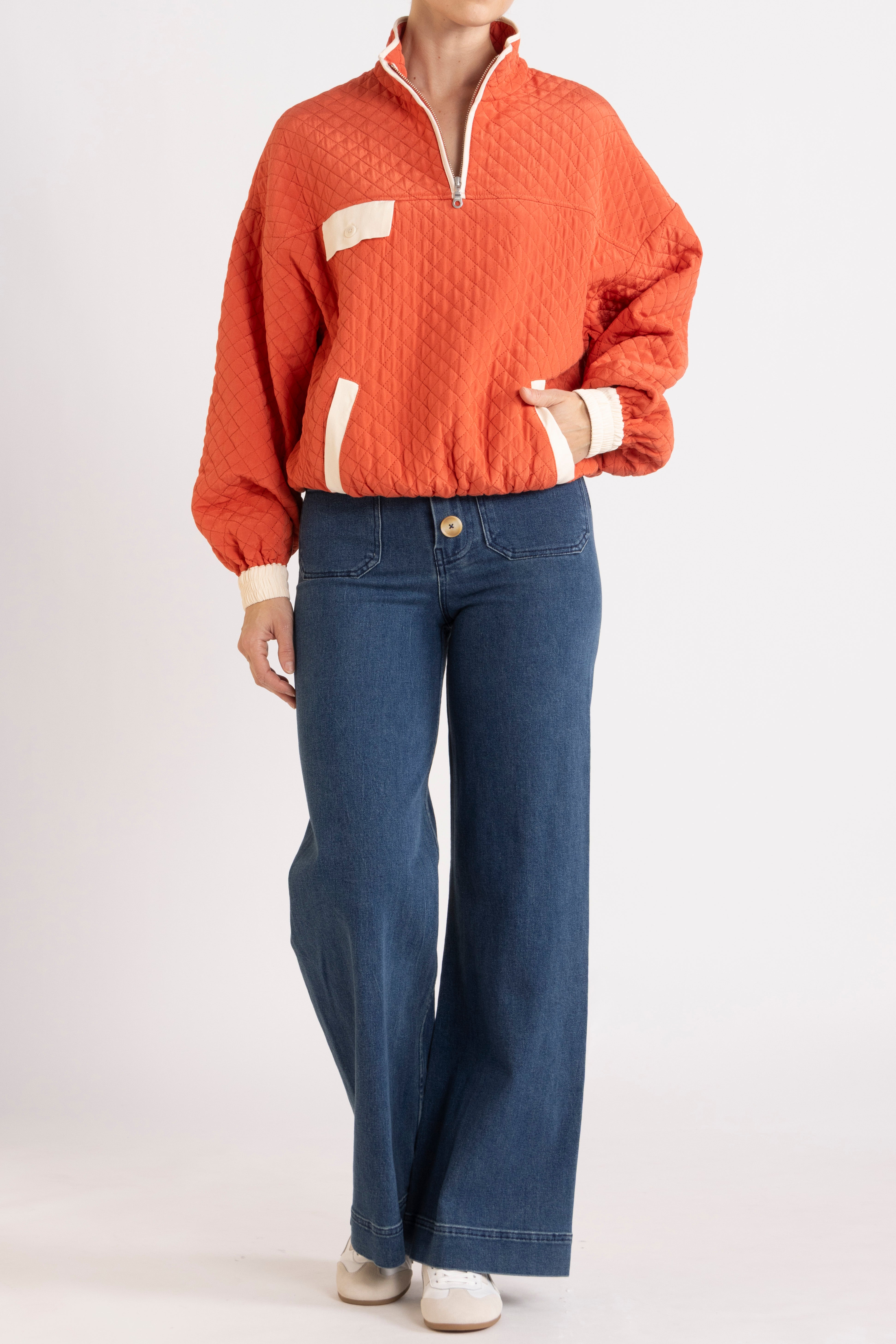 Amora Quilted Sweater