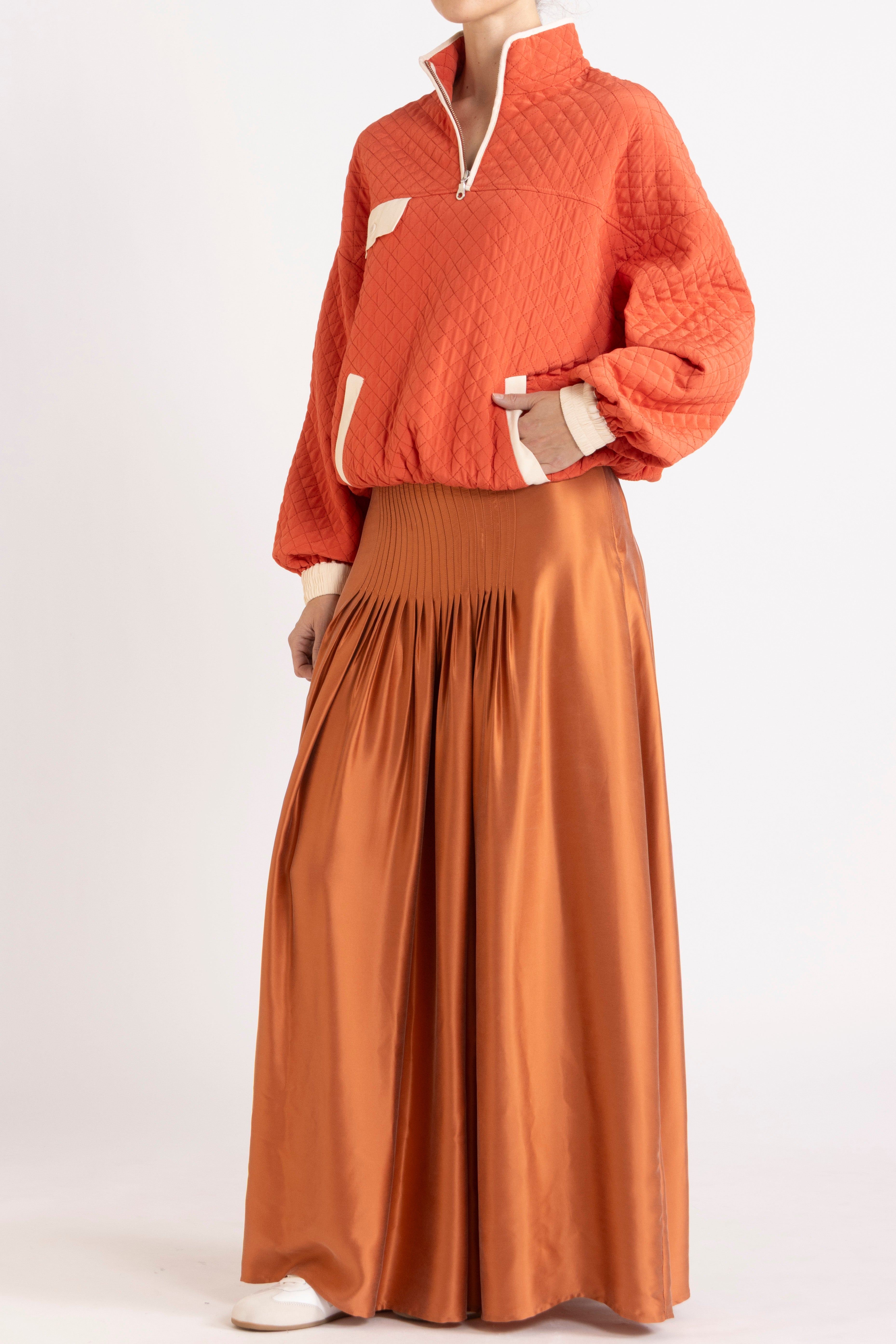 Amora Quilted Sweater