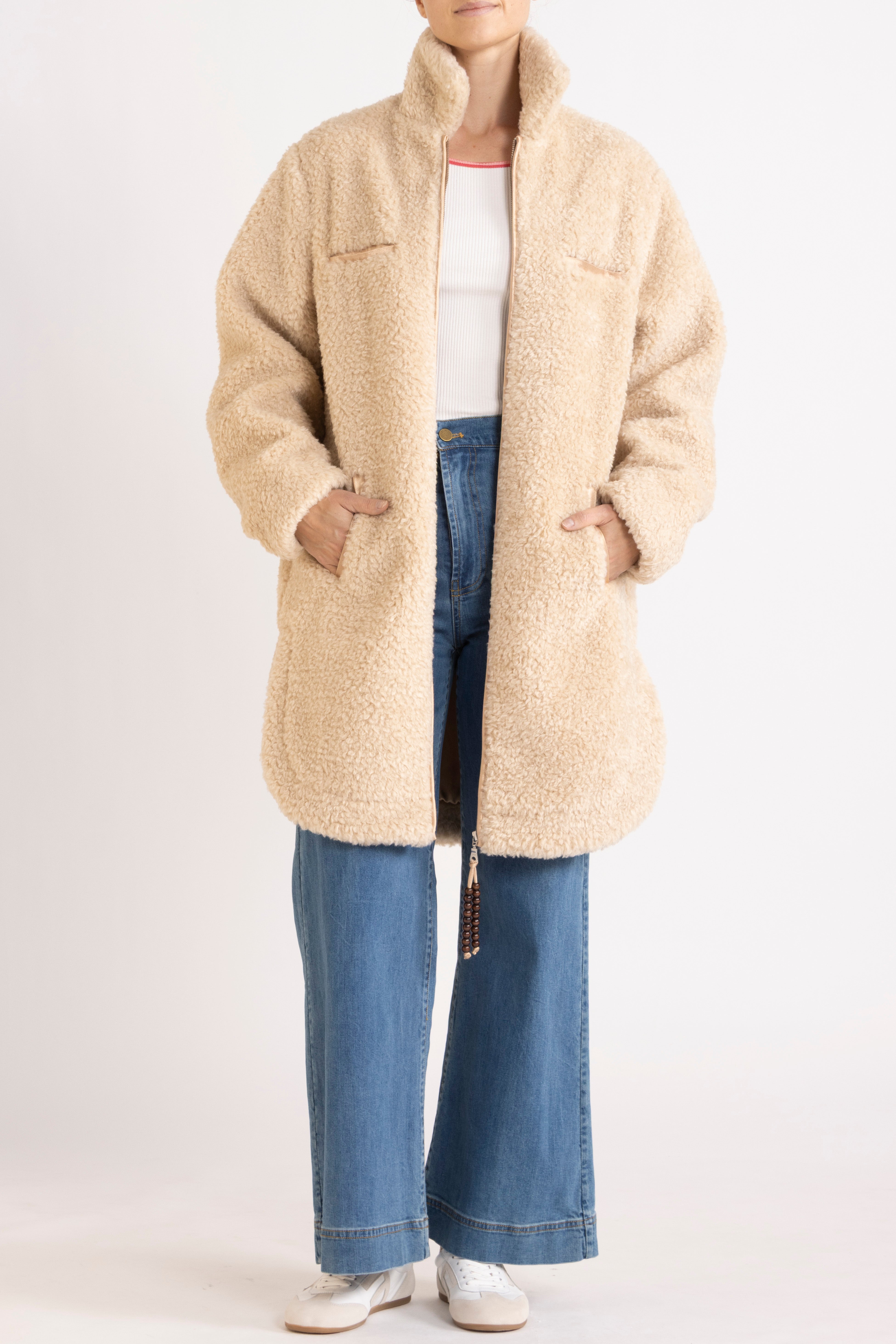 Galie Faux Fur Coat