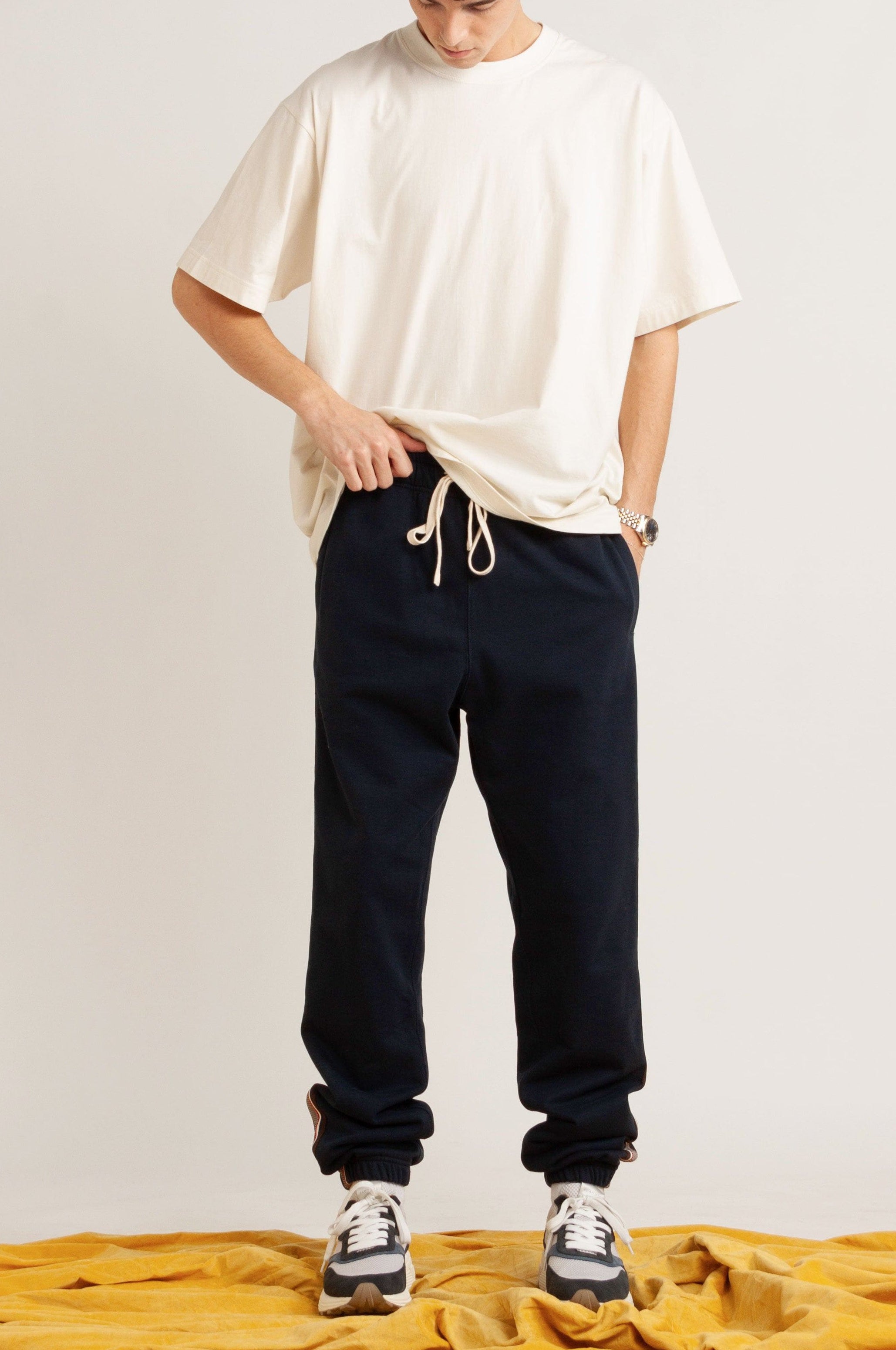 Magnus Relaxed Cotton Track Pant