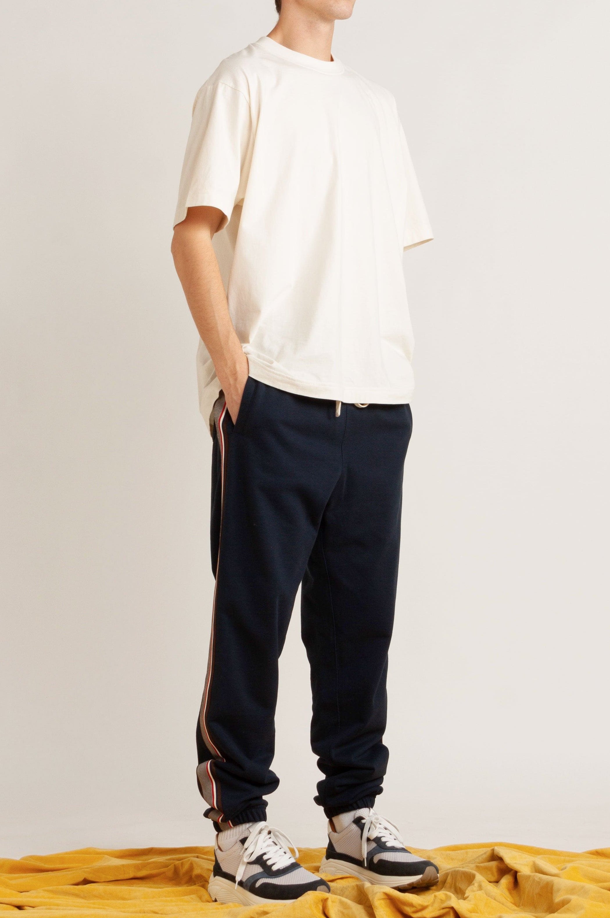 Magnus Relaxed Cotton Track Pant