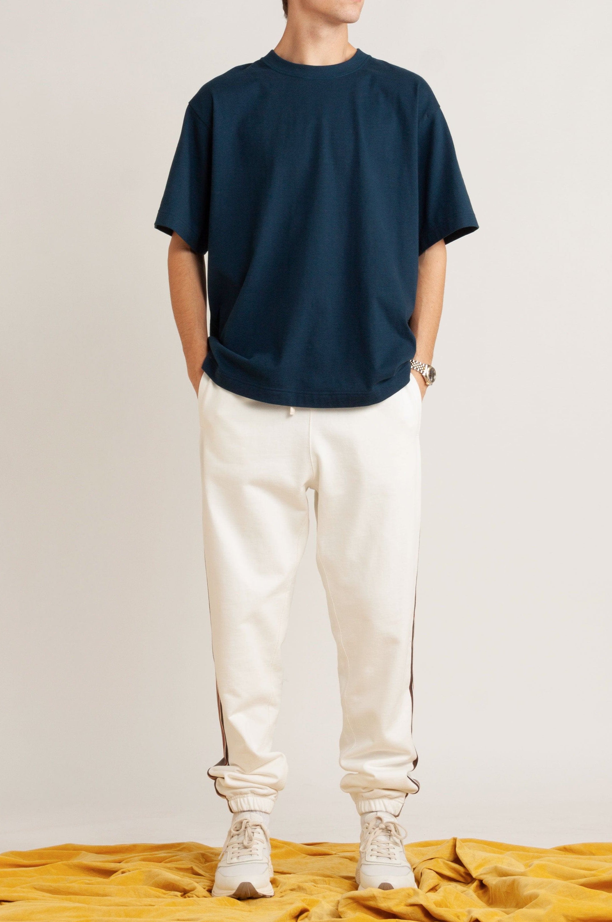 Magnus Relaxed Cotton Track Pant