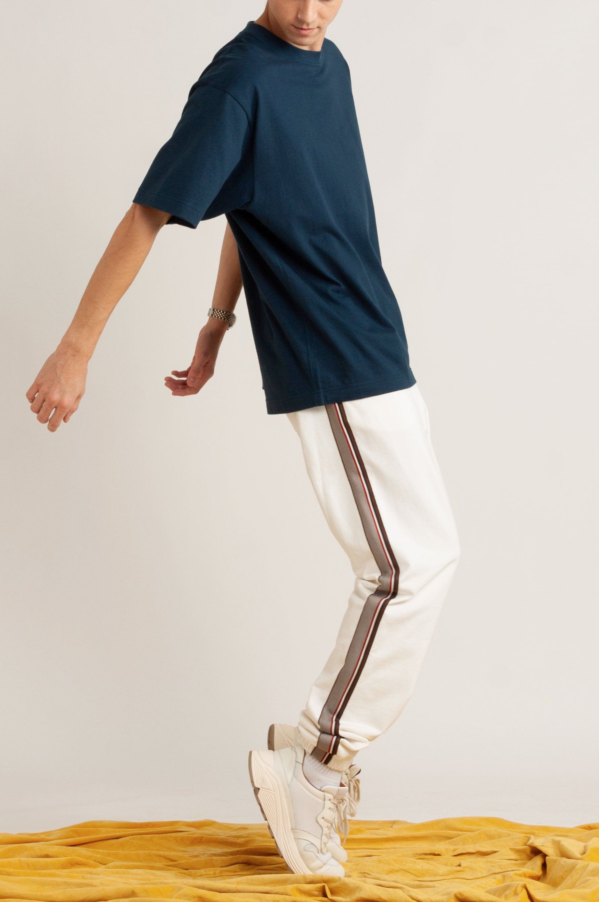 Magnus Relaxed Cotton Track Pant