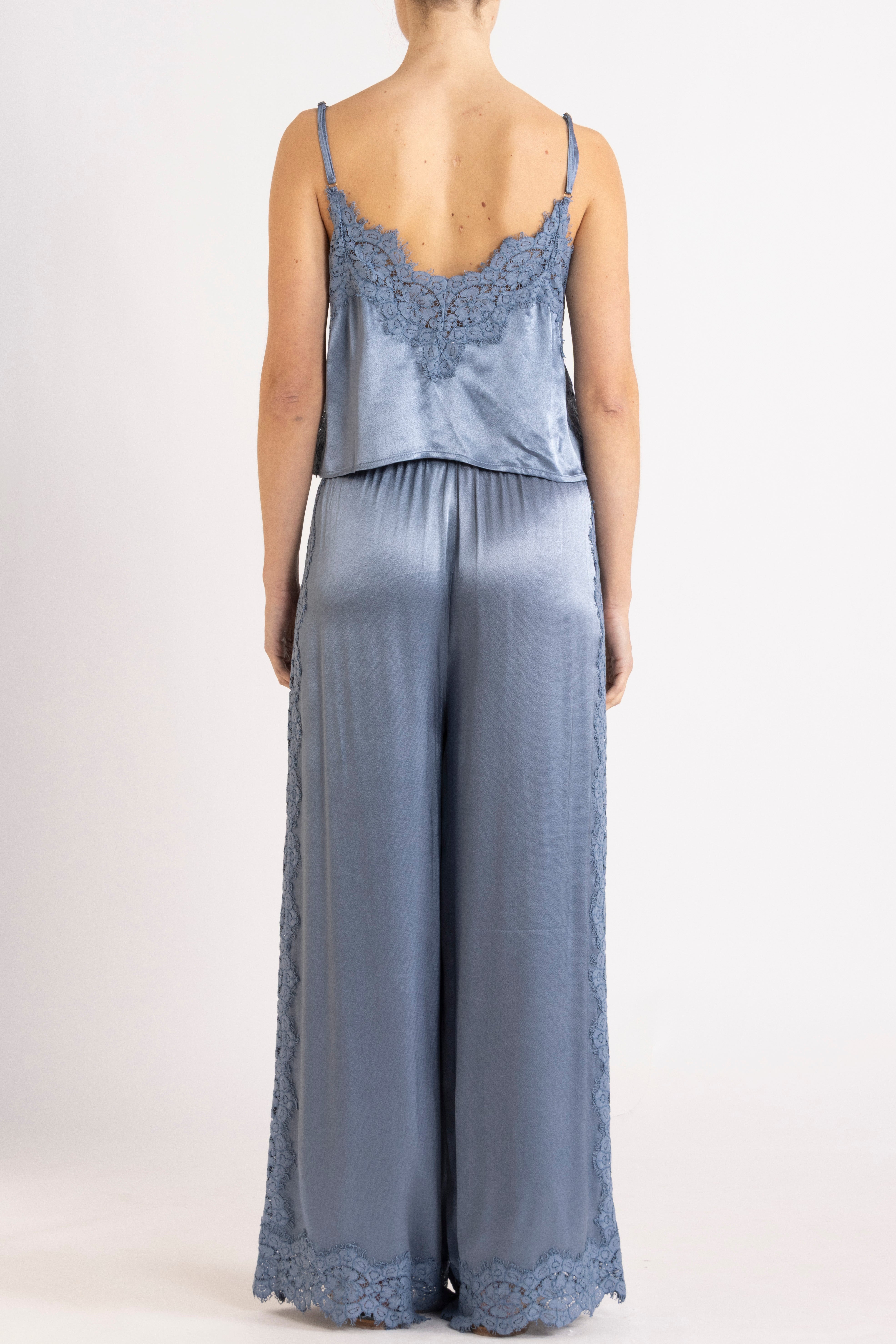 Lenny Satin Lace Cami