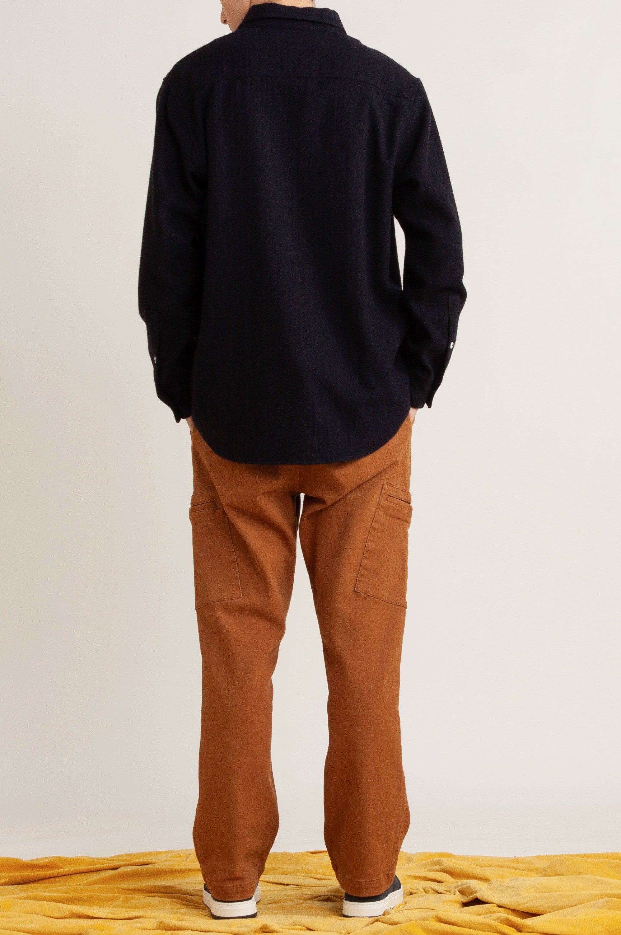 Glaston Wide-leg Cotton Pant