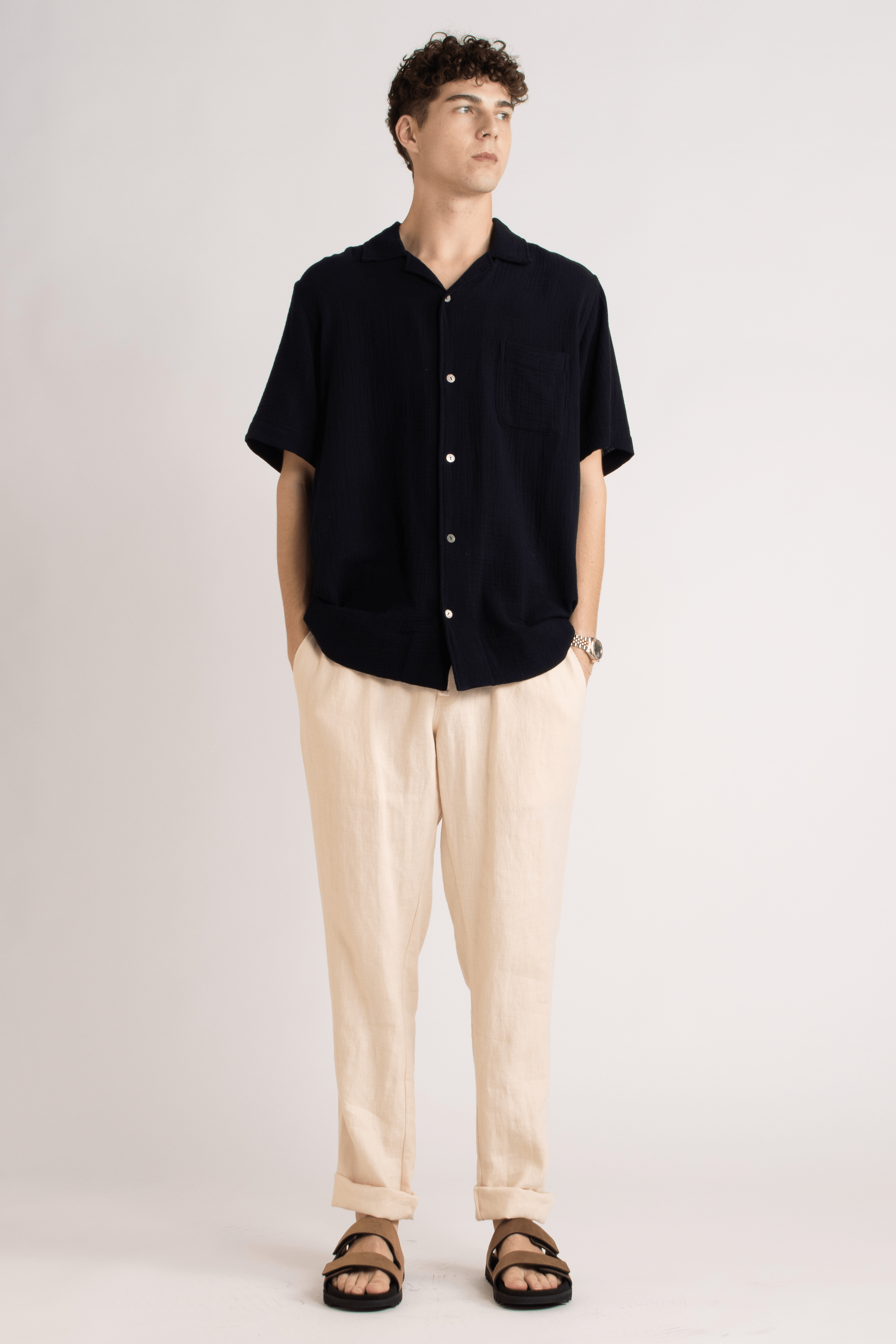 Camden Linen Short Sleeve Shirt