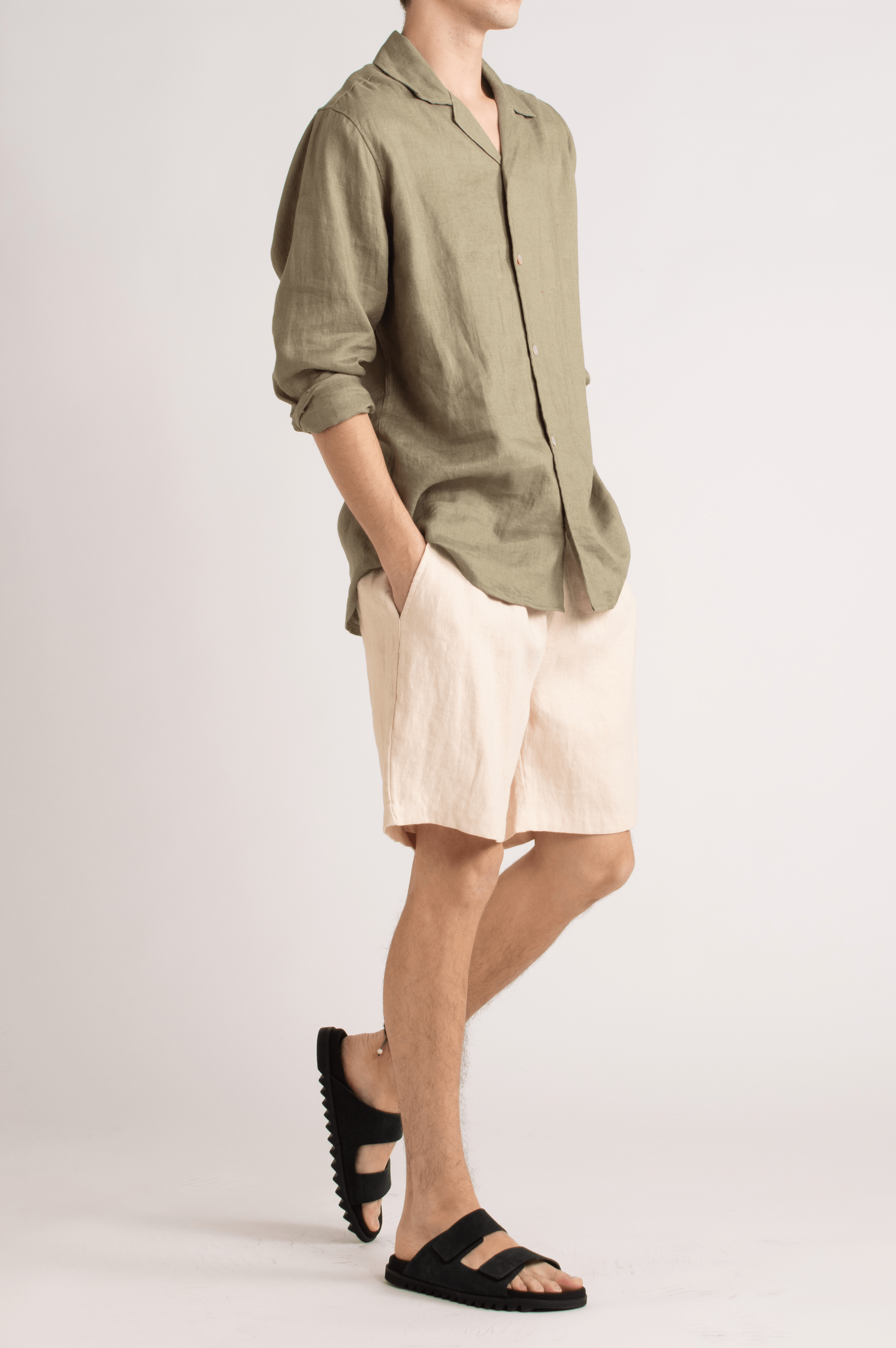 Passenger Basil Linen Shirt