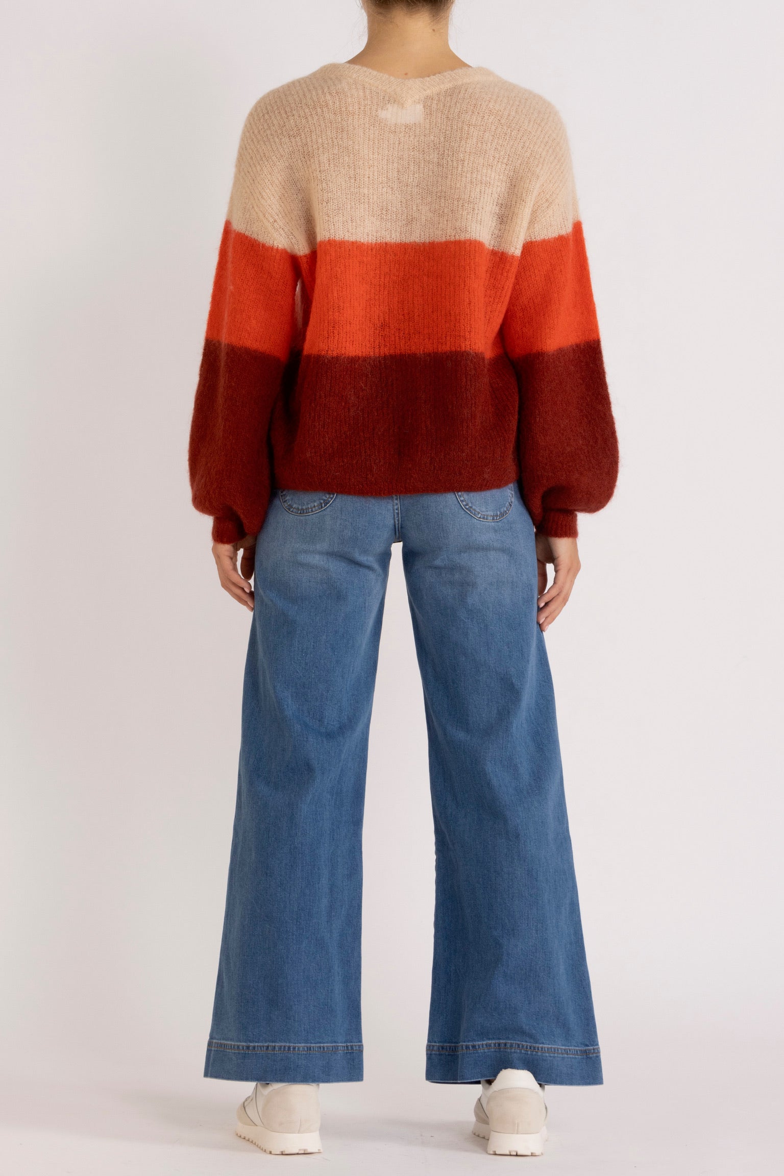 Inez Mohair Wool Cardigan