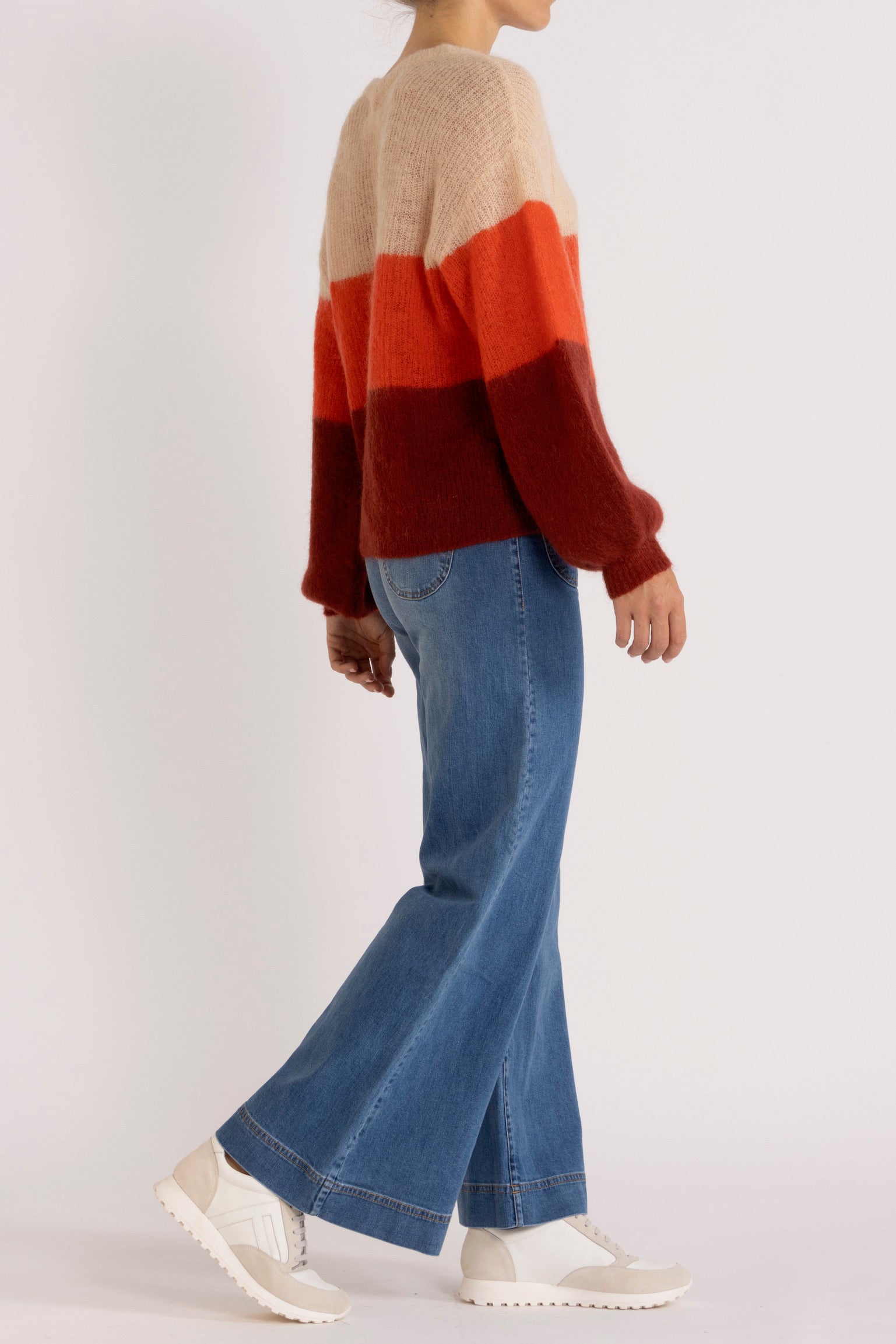 Inez Mohair Wool Cardigan