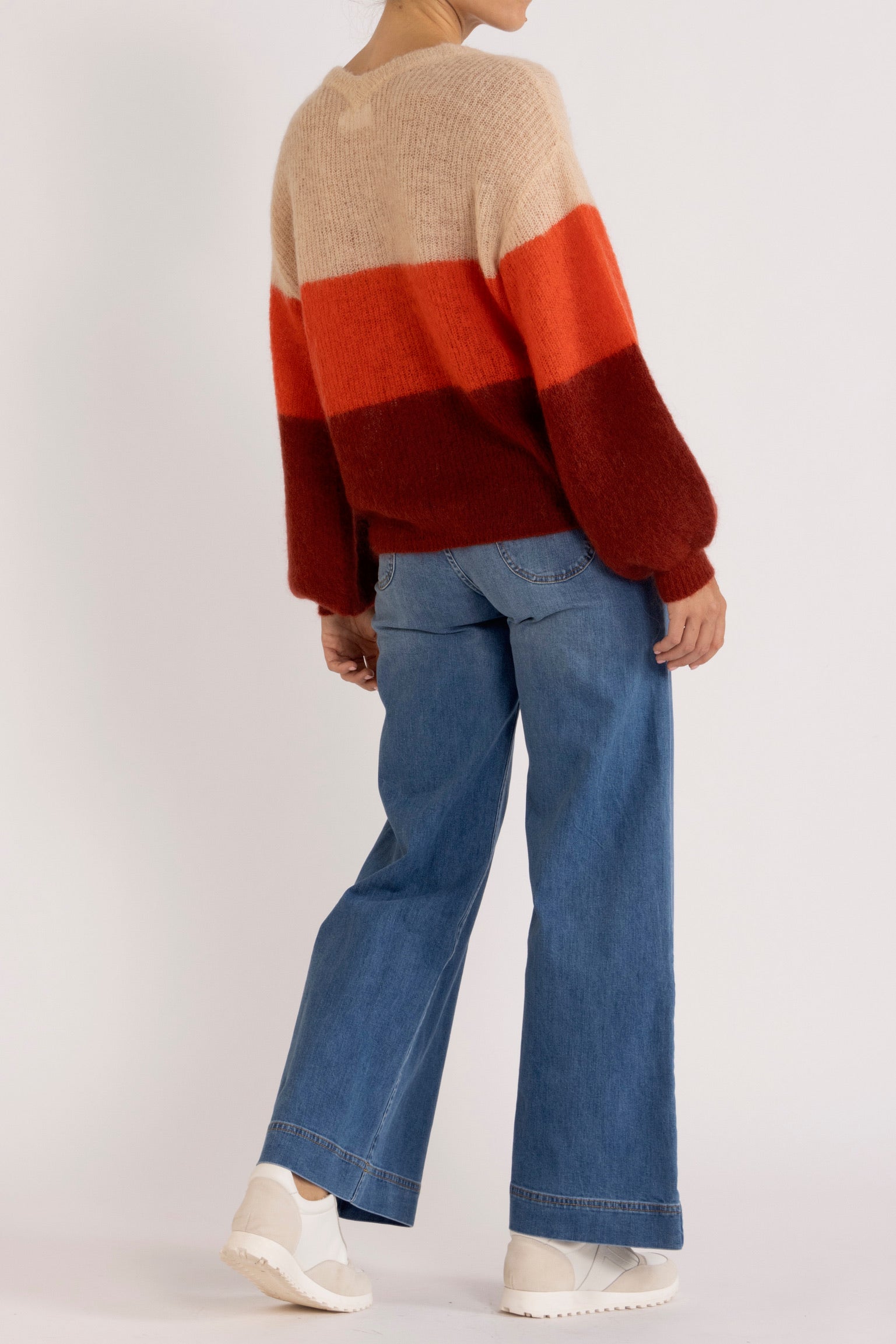 Inez Mohair Wool Cardigan