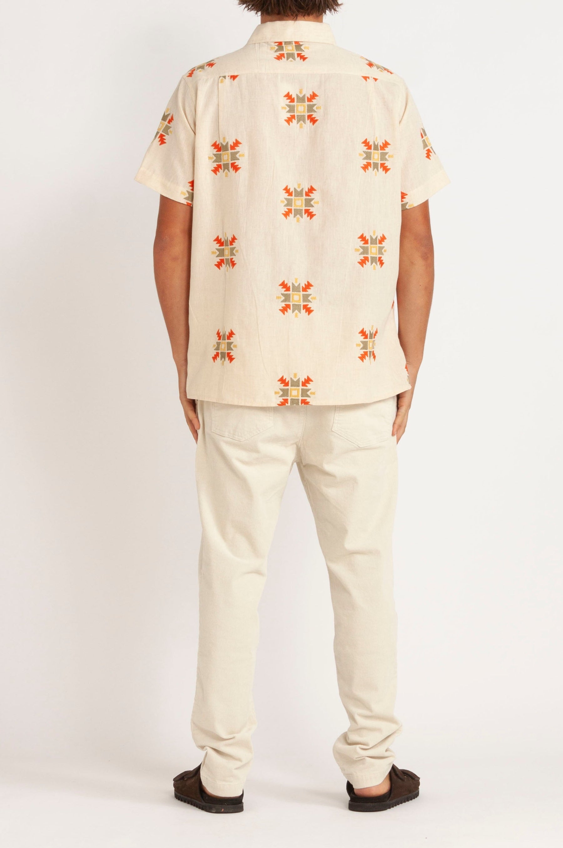 Richie Embroidered Short Sleeve Shirt