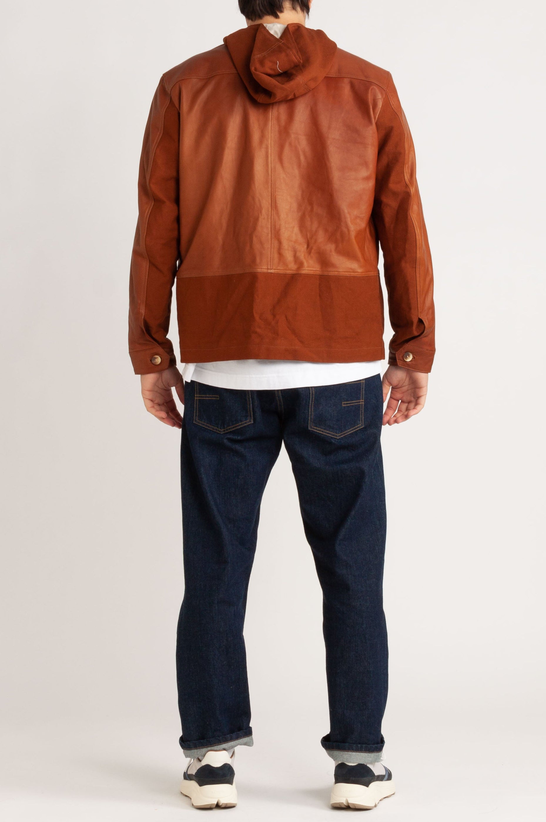 Cyrus Tan Leather Jacket