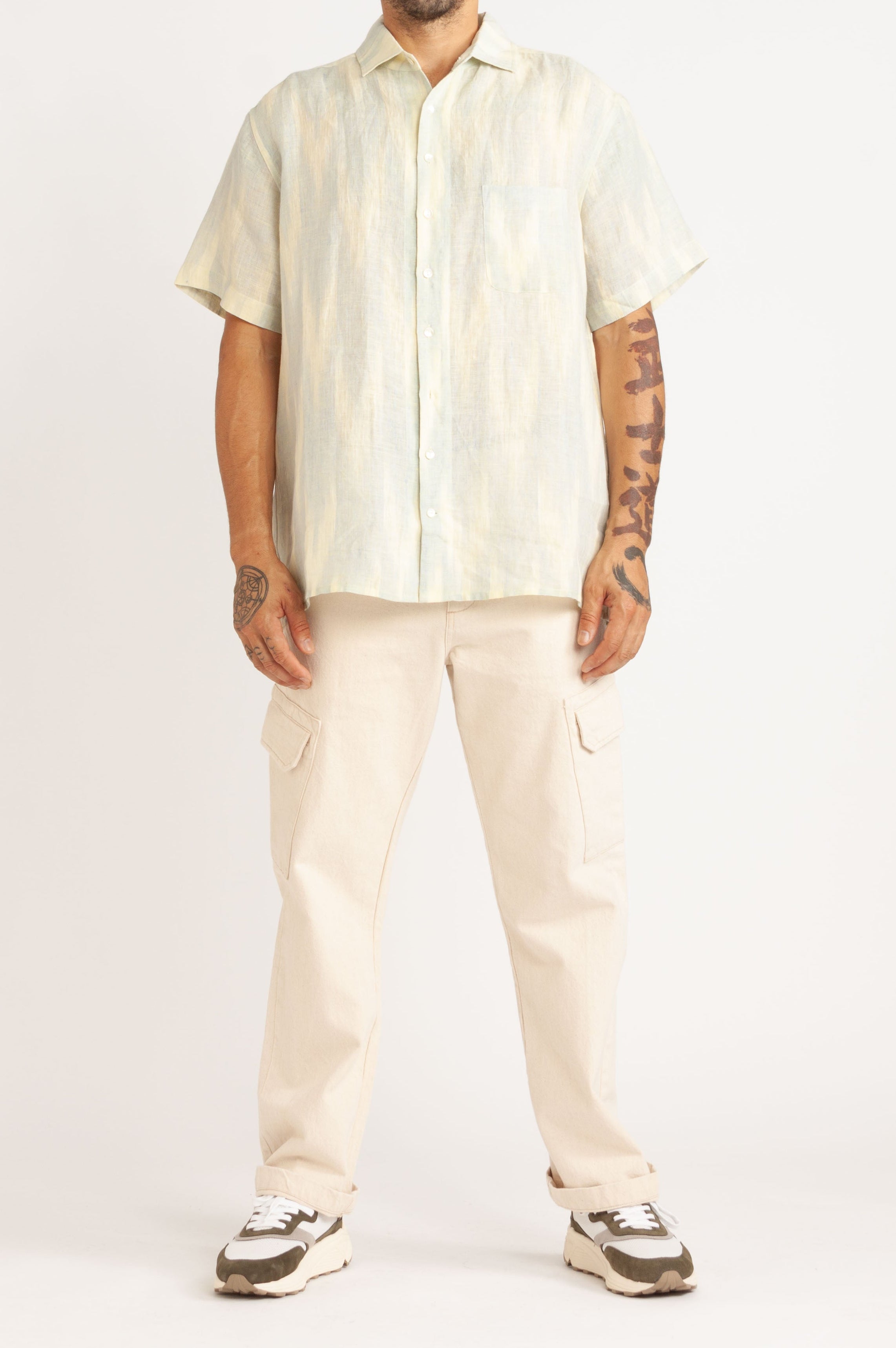 Kobe Linen Short Sleeve Shirt
