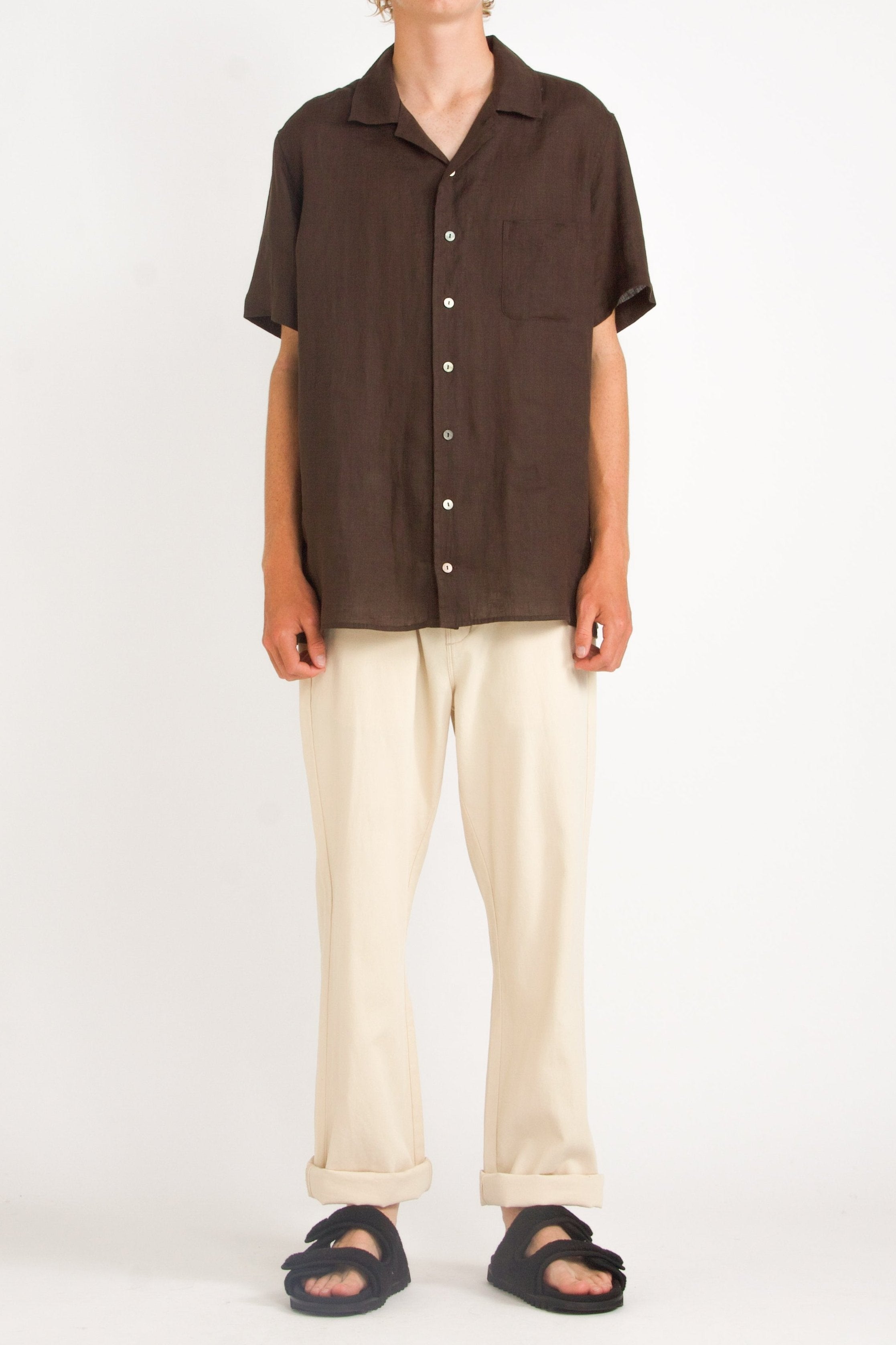 Atlas Linen Short Sleeve Shirt