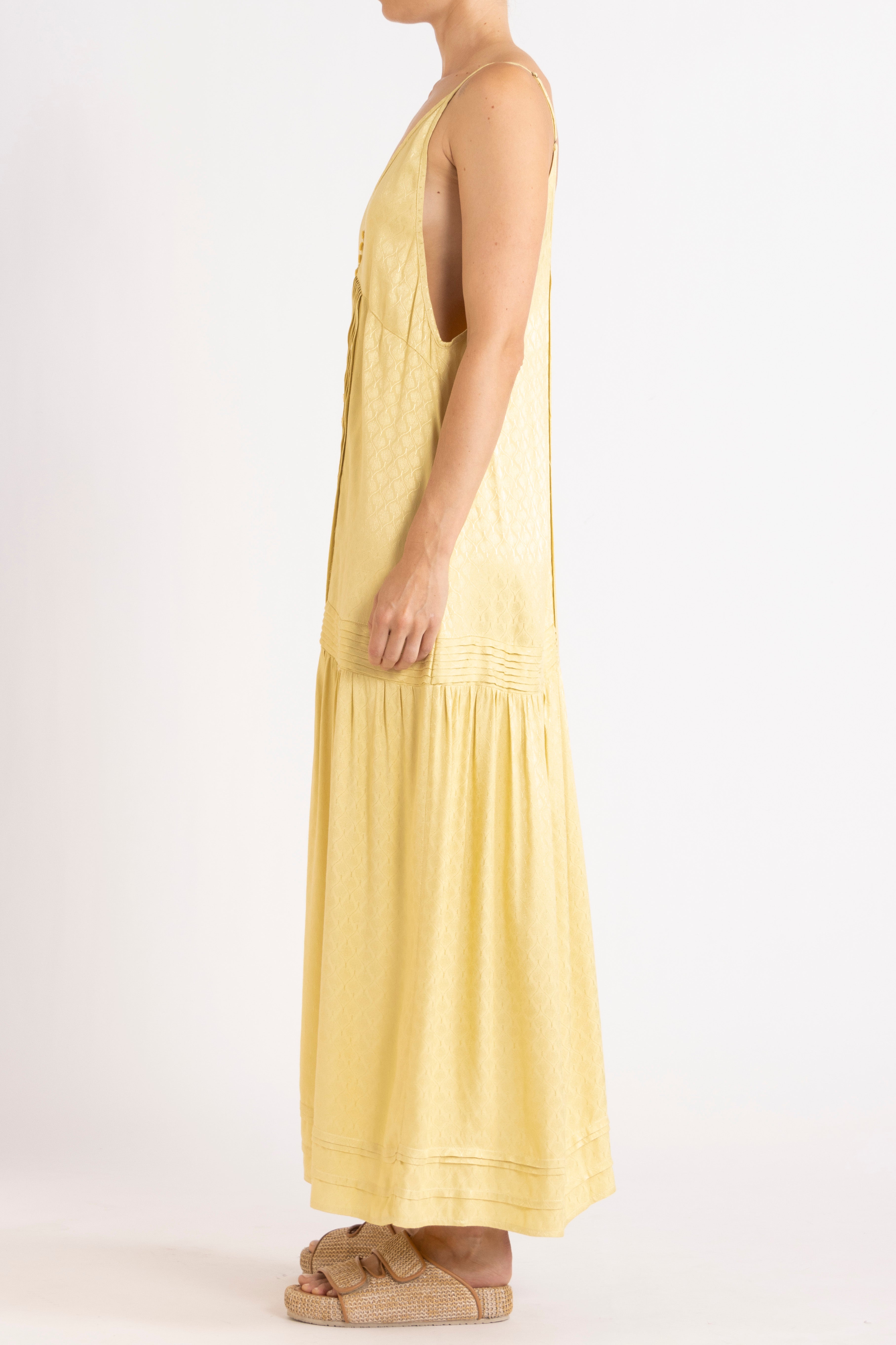 Sierra Jacquard Cami Dress