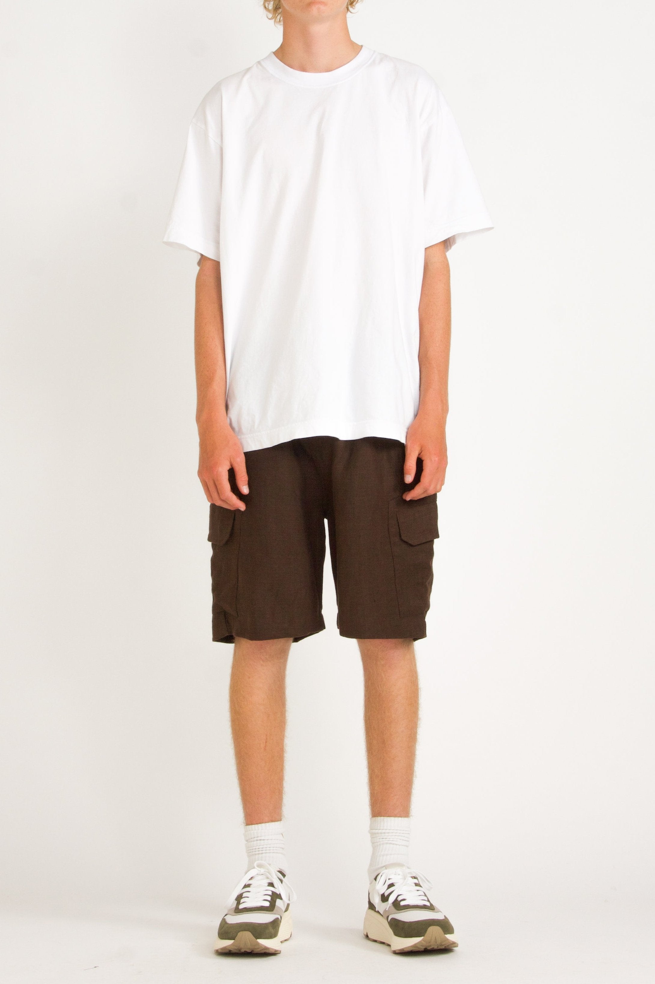 Elijah Relaxed Linen Cargo Short