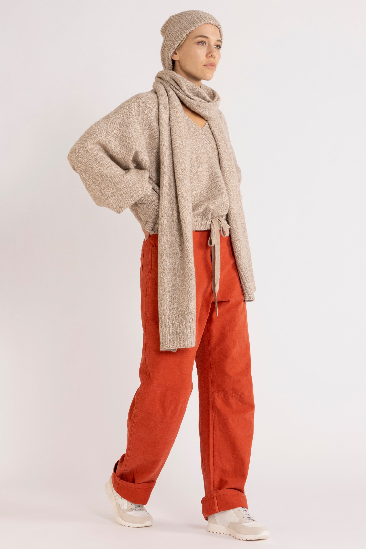 Trinity Cashmere Beanie