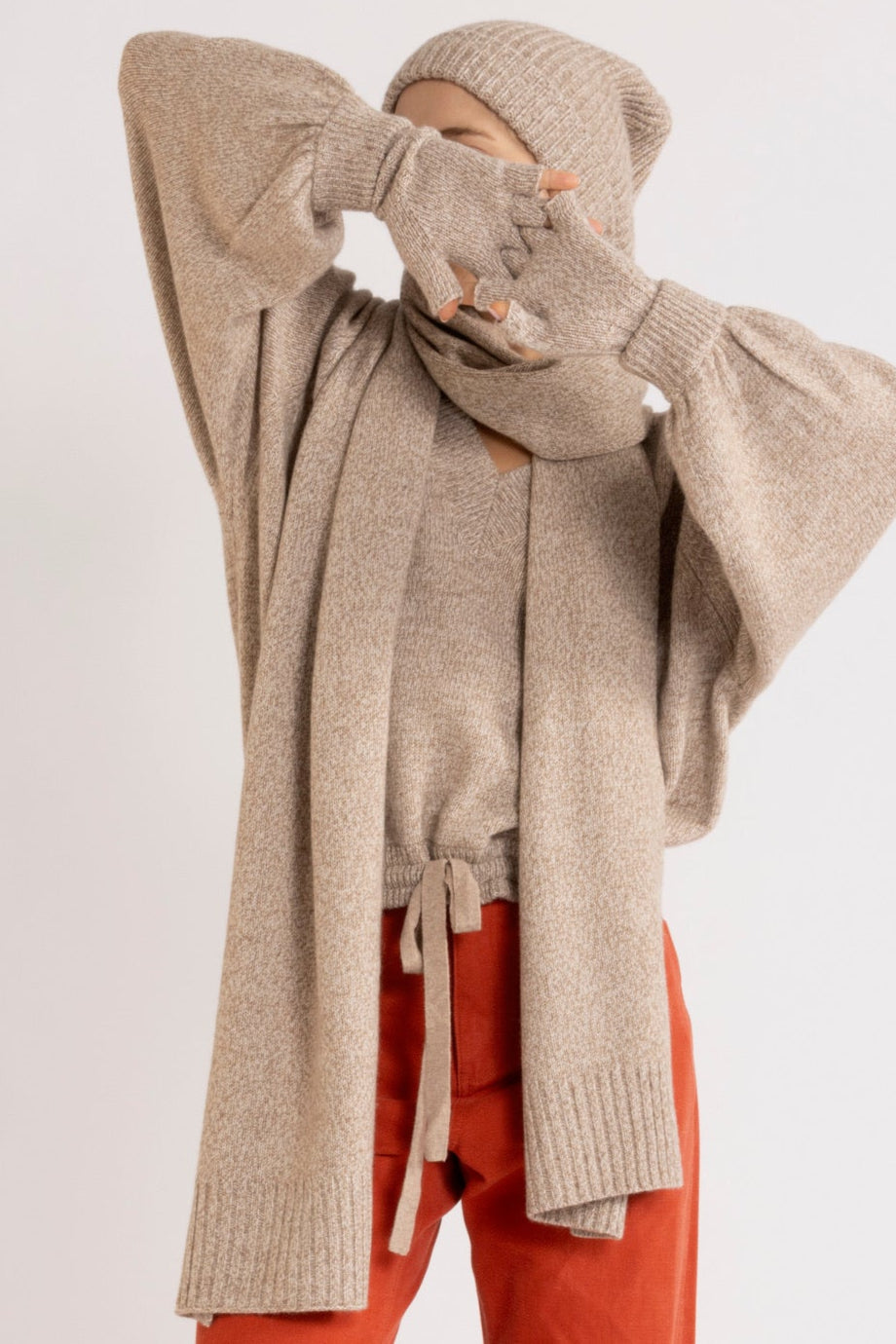 Trinity Cashmere Fingerless Glove