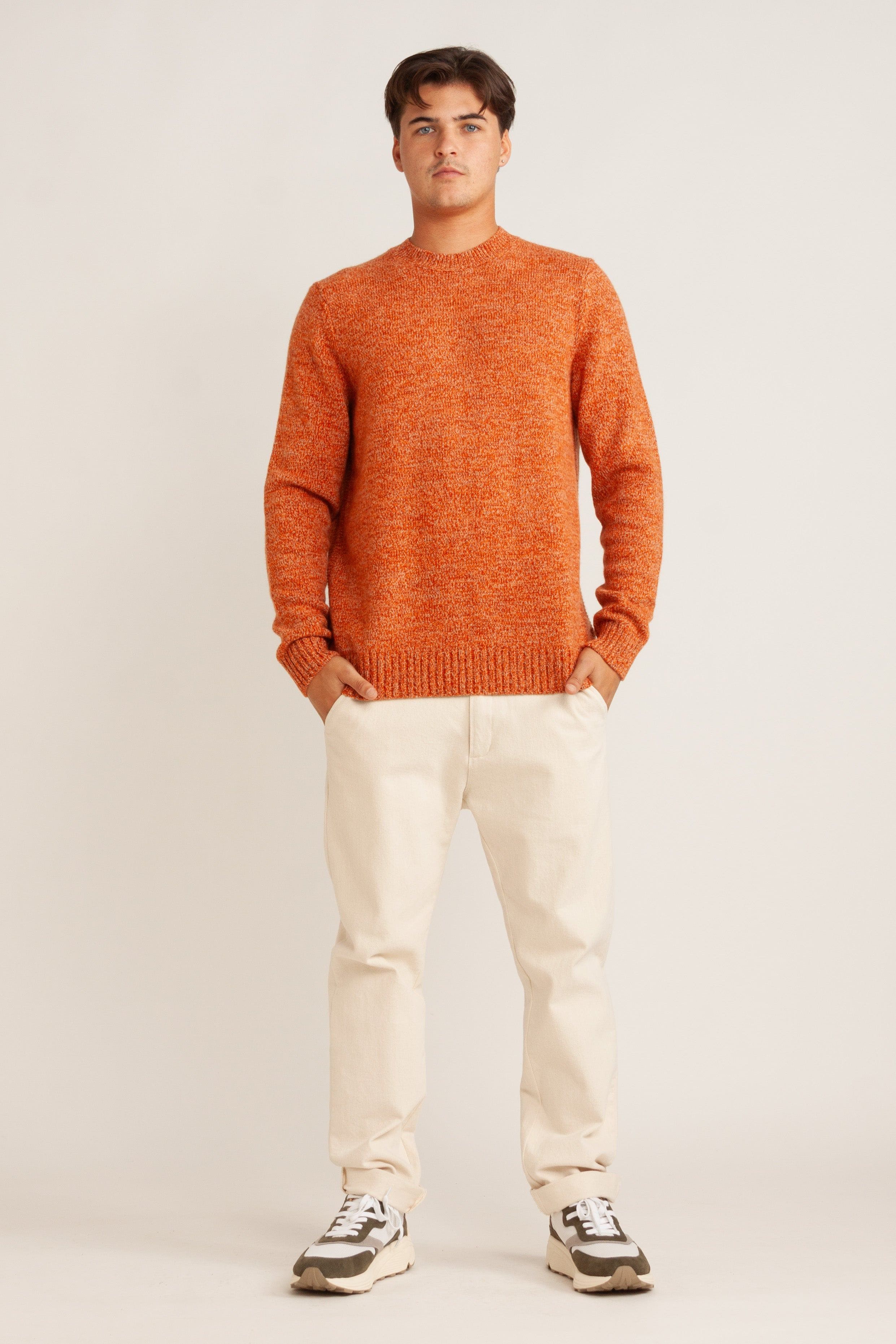 Evan Leather-Suede Sneaker