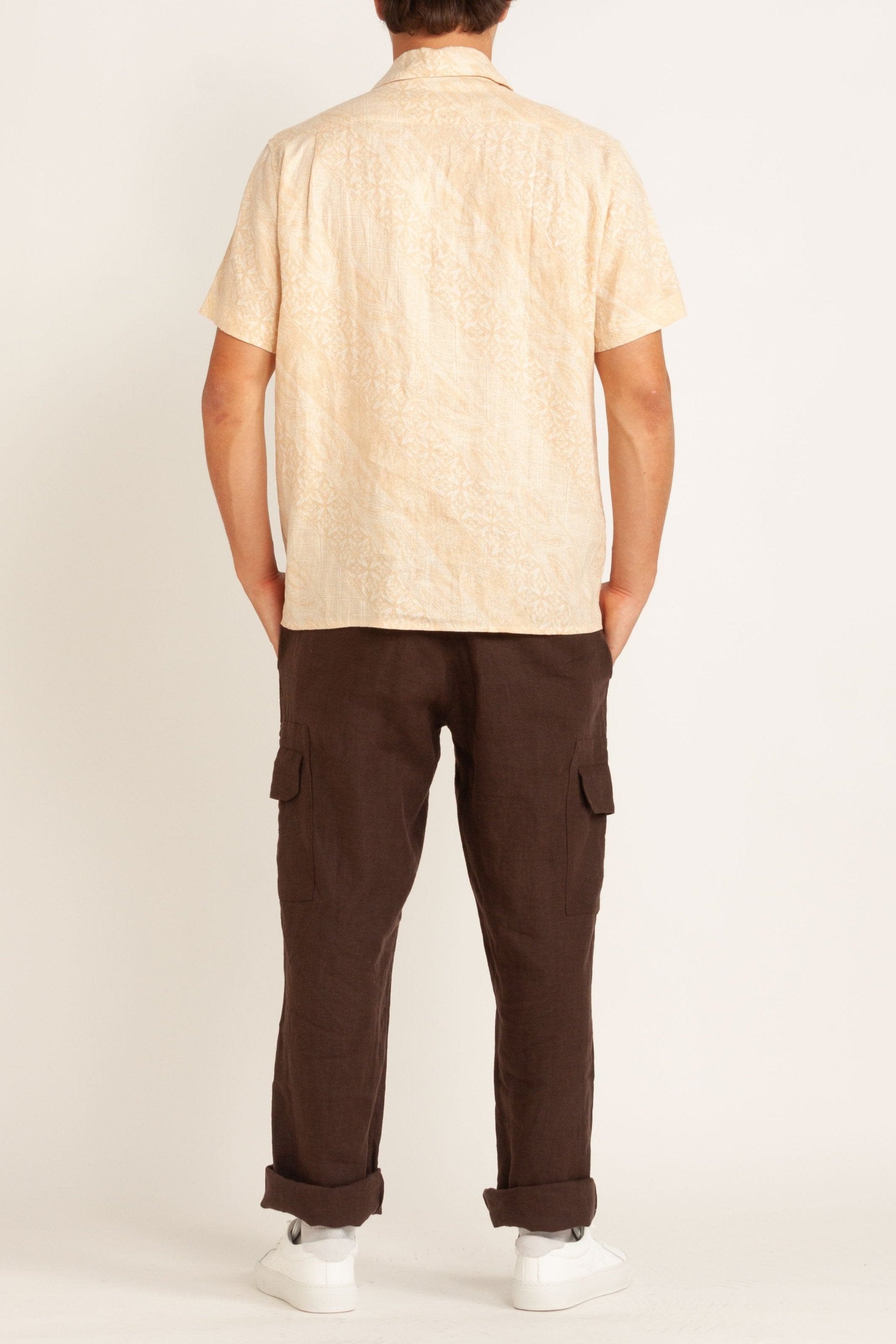 Ash Linen Short Sleeve Shirt