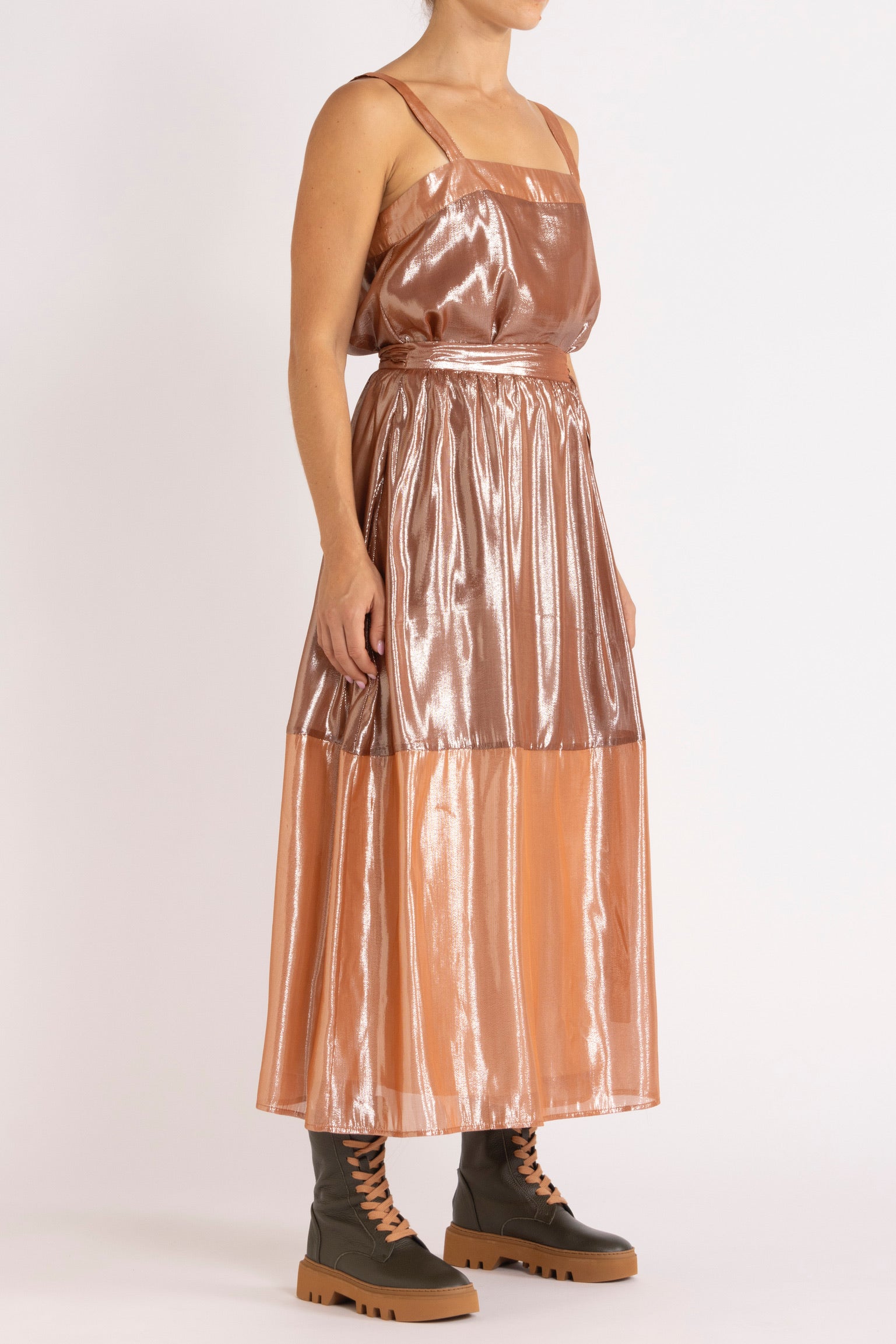 Cerese Silk Lurex Cami