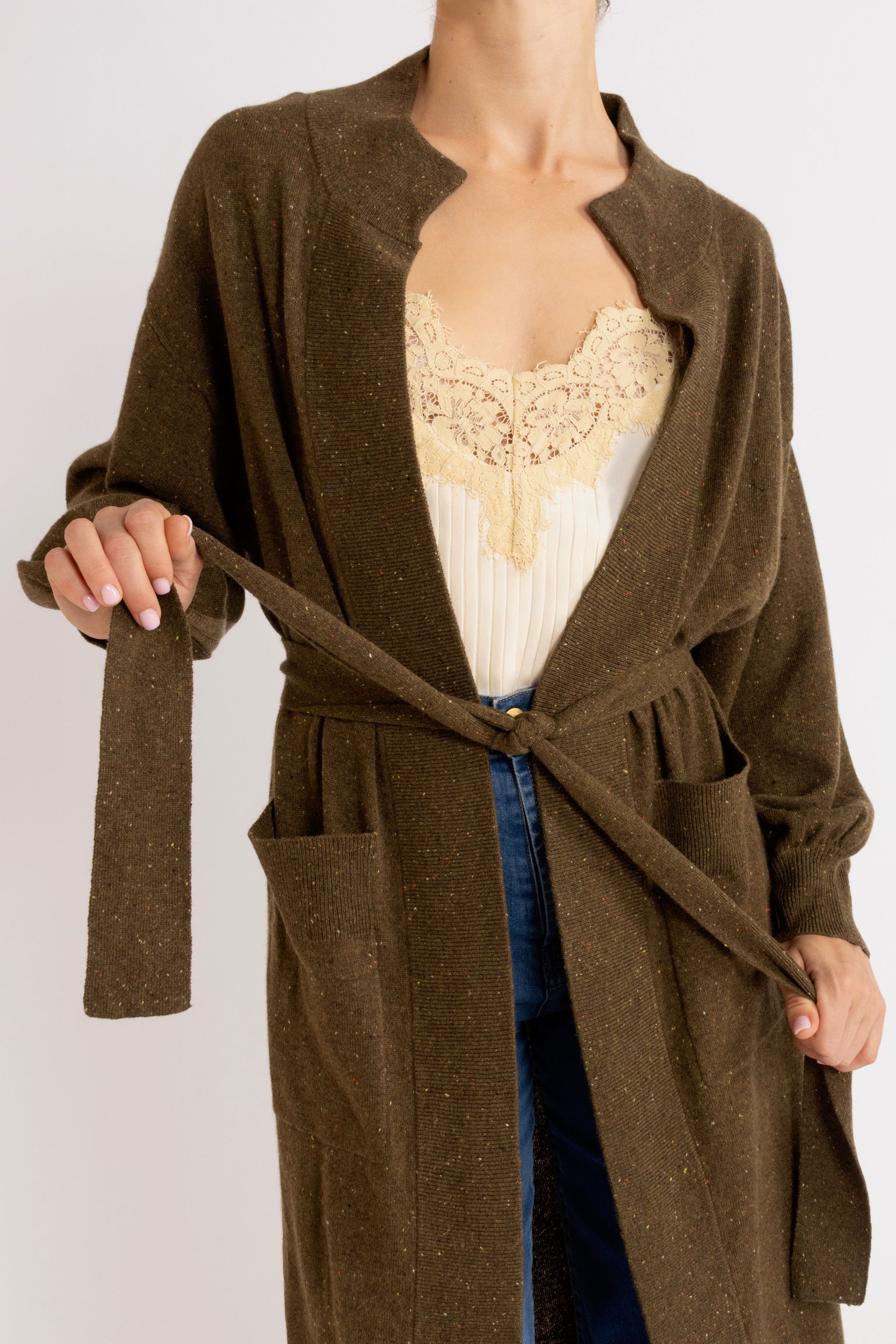 Forrest Cashmere Longline Cardigan