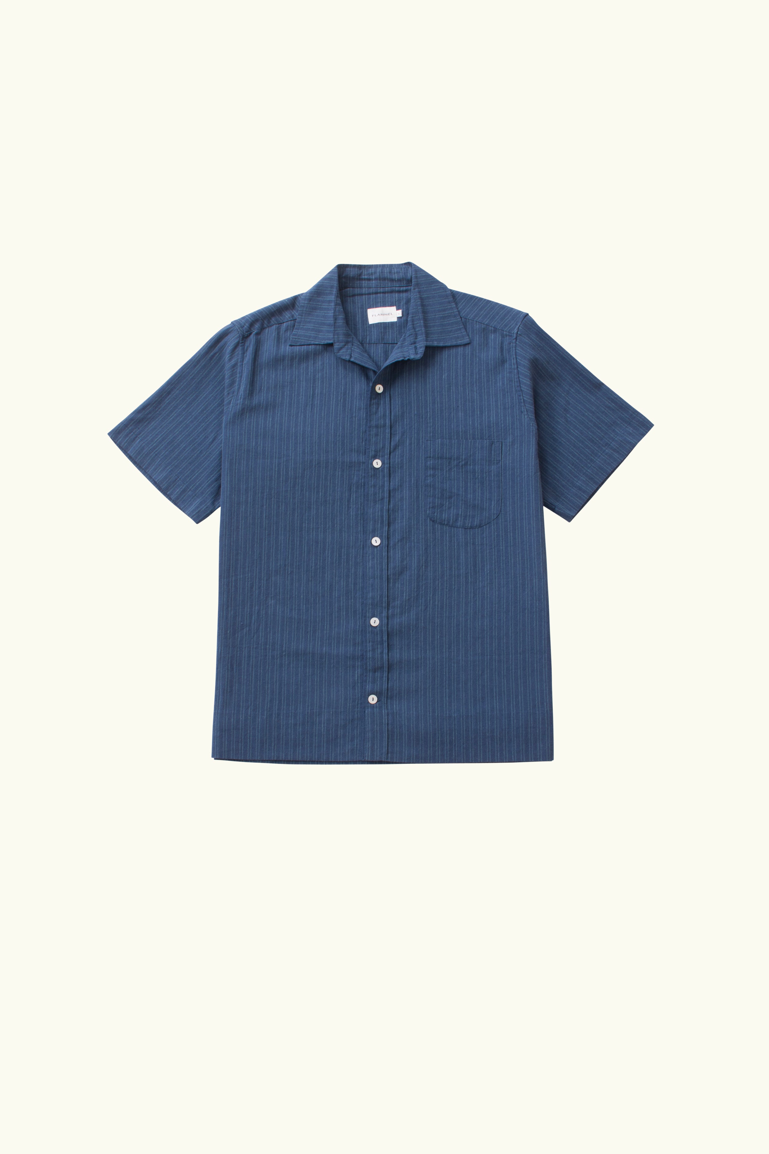 Late Nights Hemp Cotton Short Sleeve Shirt