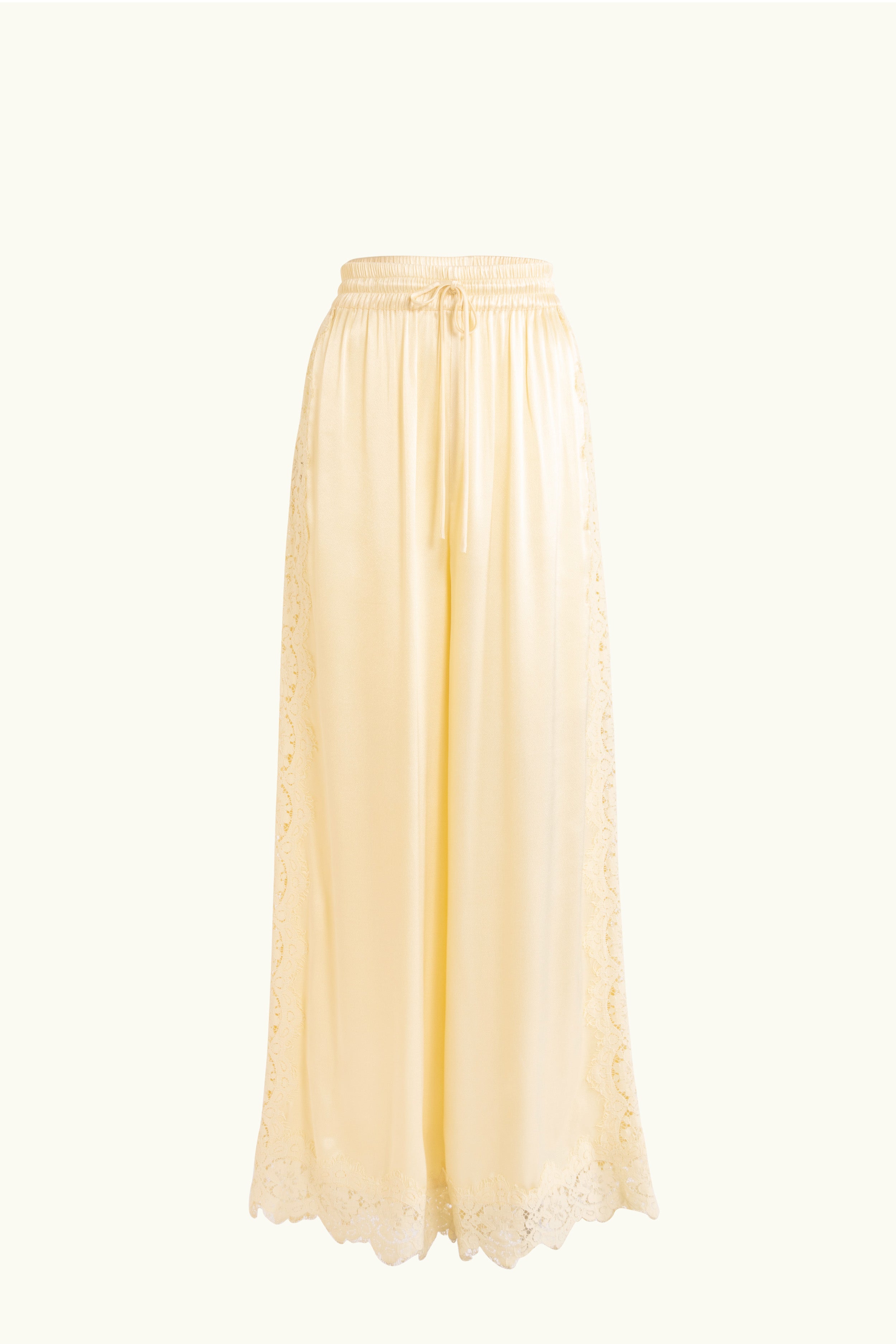 Lenny Satin Lace Pant