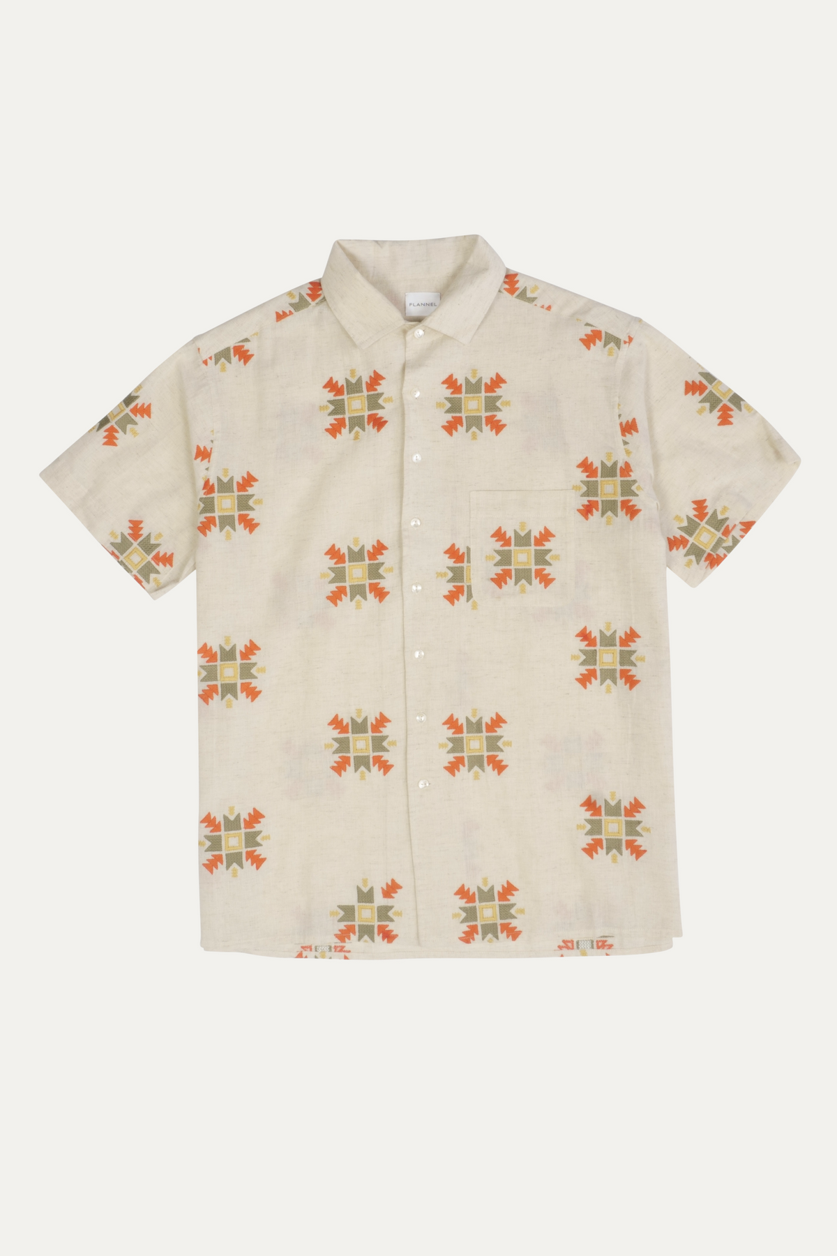 Richie Embroidered Short Sleeve Shirt