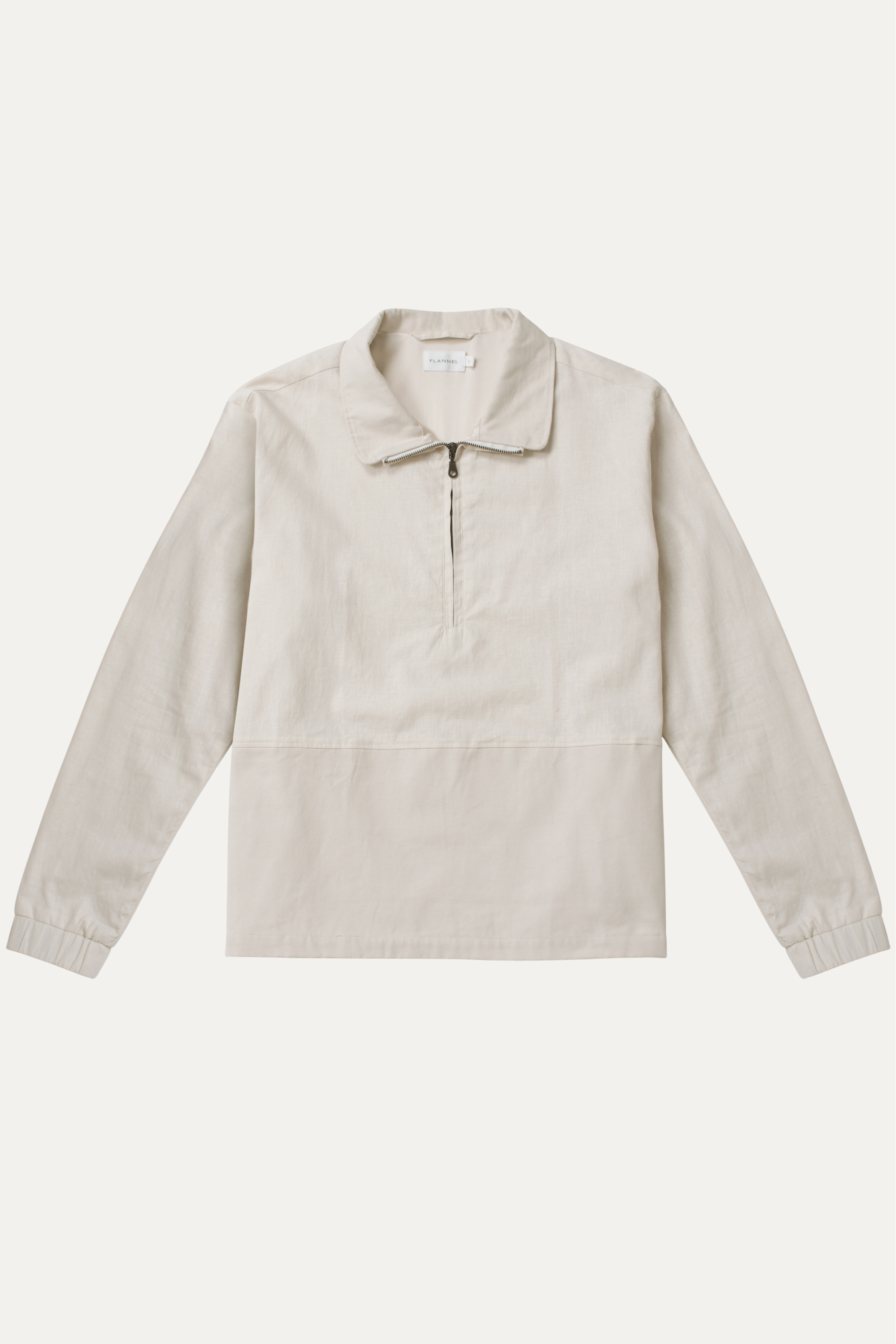 Essex Half Zip Linen Jacket
