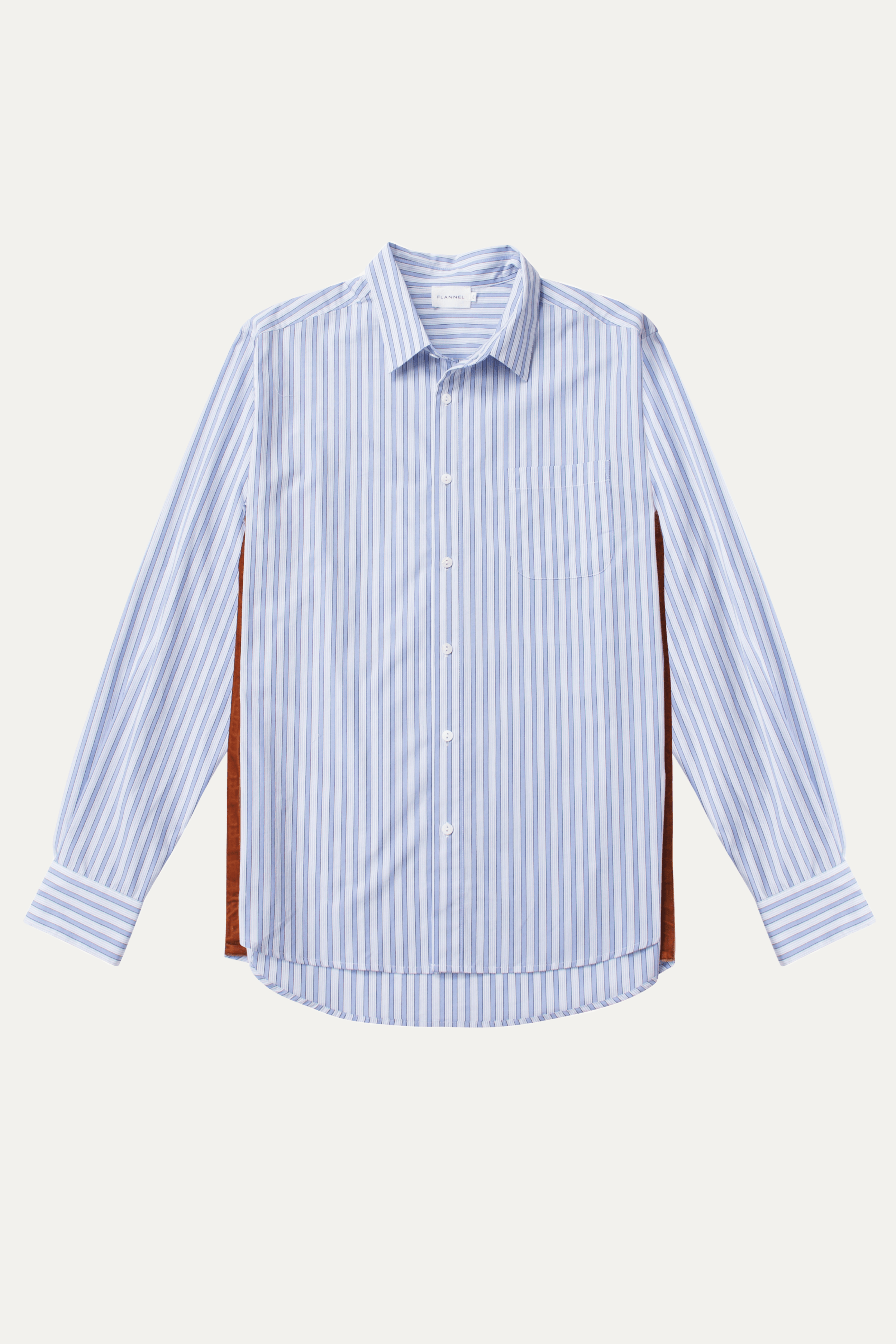 Alex Velvet Detailed Stripe Shirt