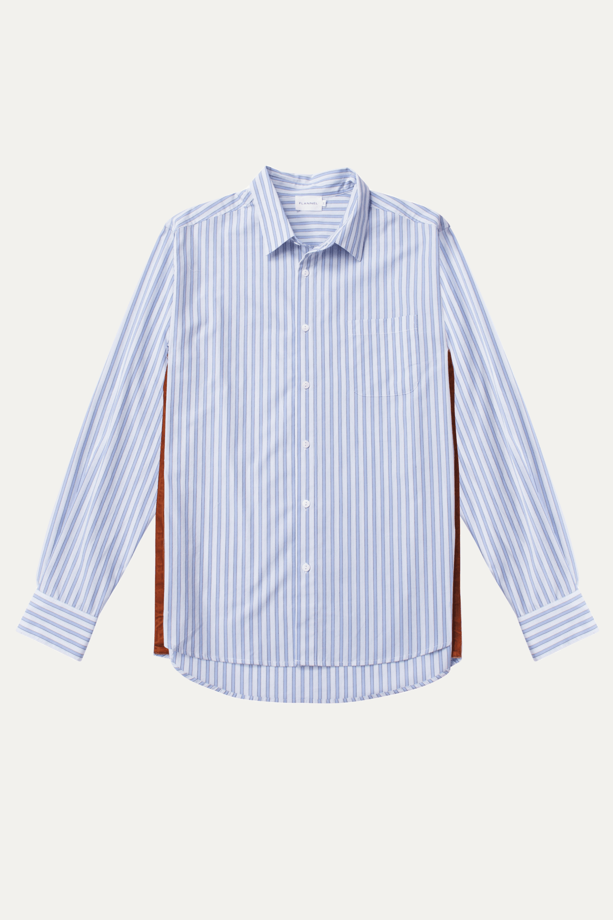 Alex Velvet Detailed Stripe Shirt
